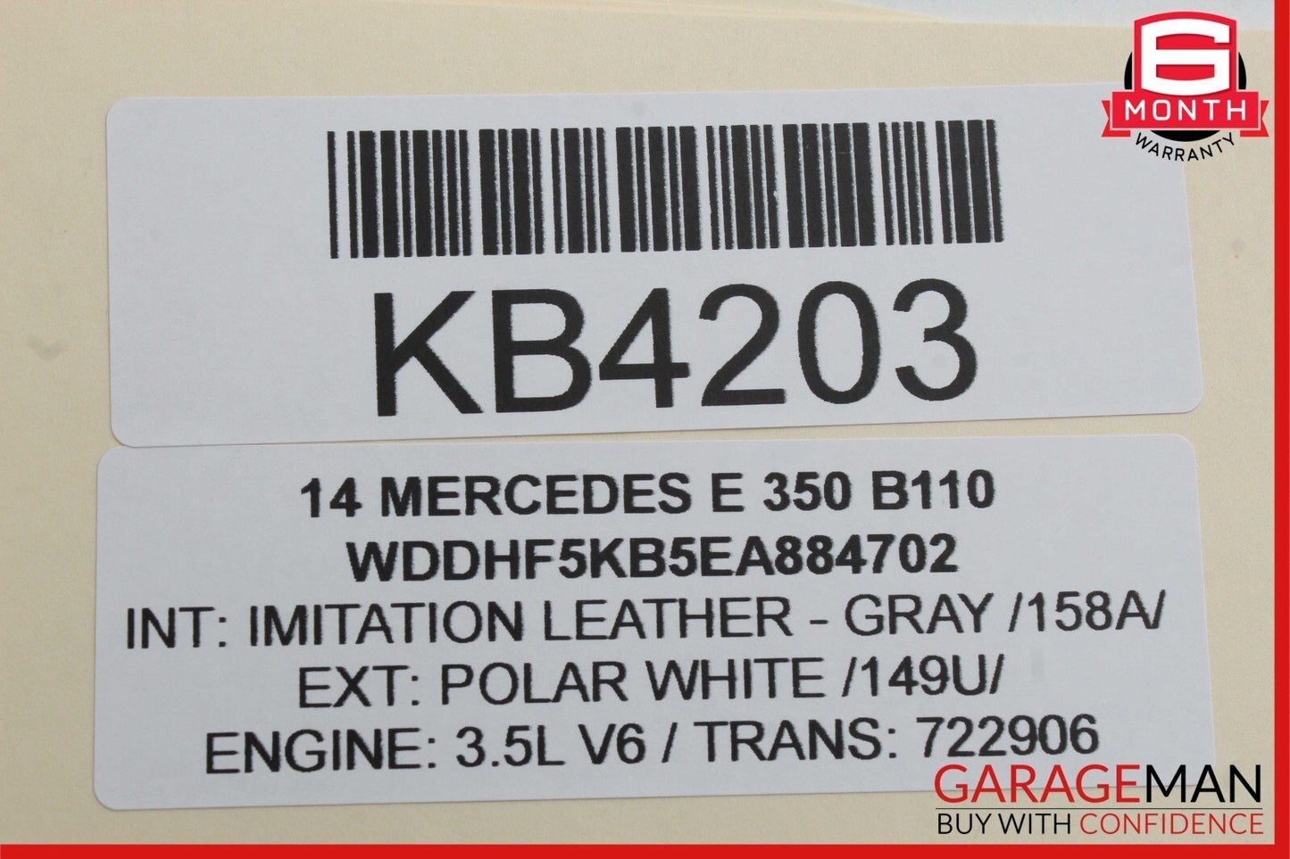 08-18 Mercedes W204 C250 E350 CLS400 Rear Left Side Door Lock Latch Actuator