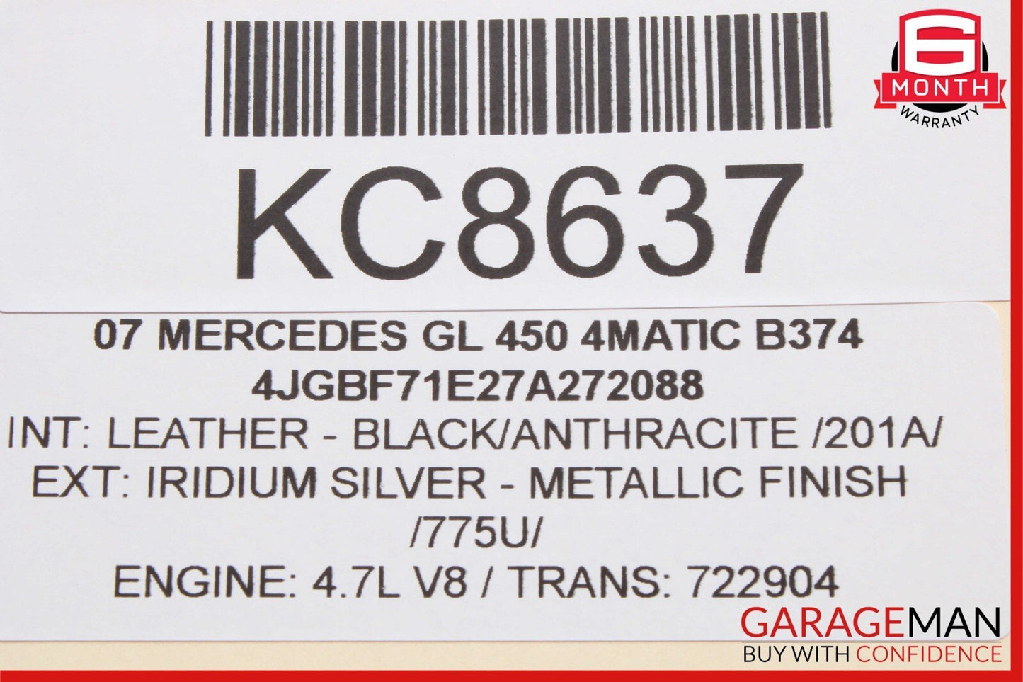 06-12 Mercedes X164 GL450 ML550 SL65 AMG Communication Control Module Unit