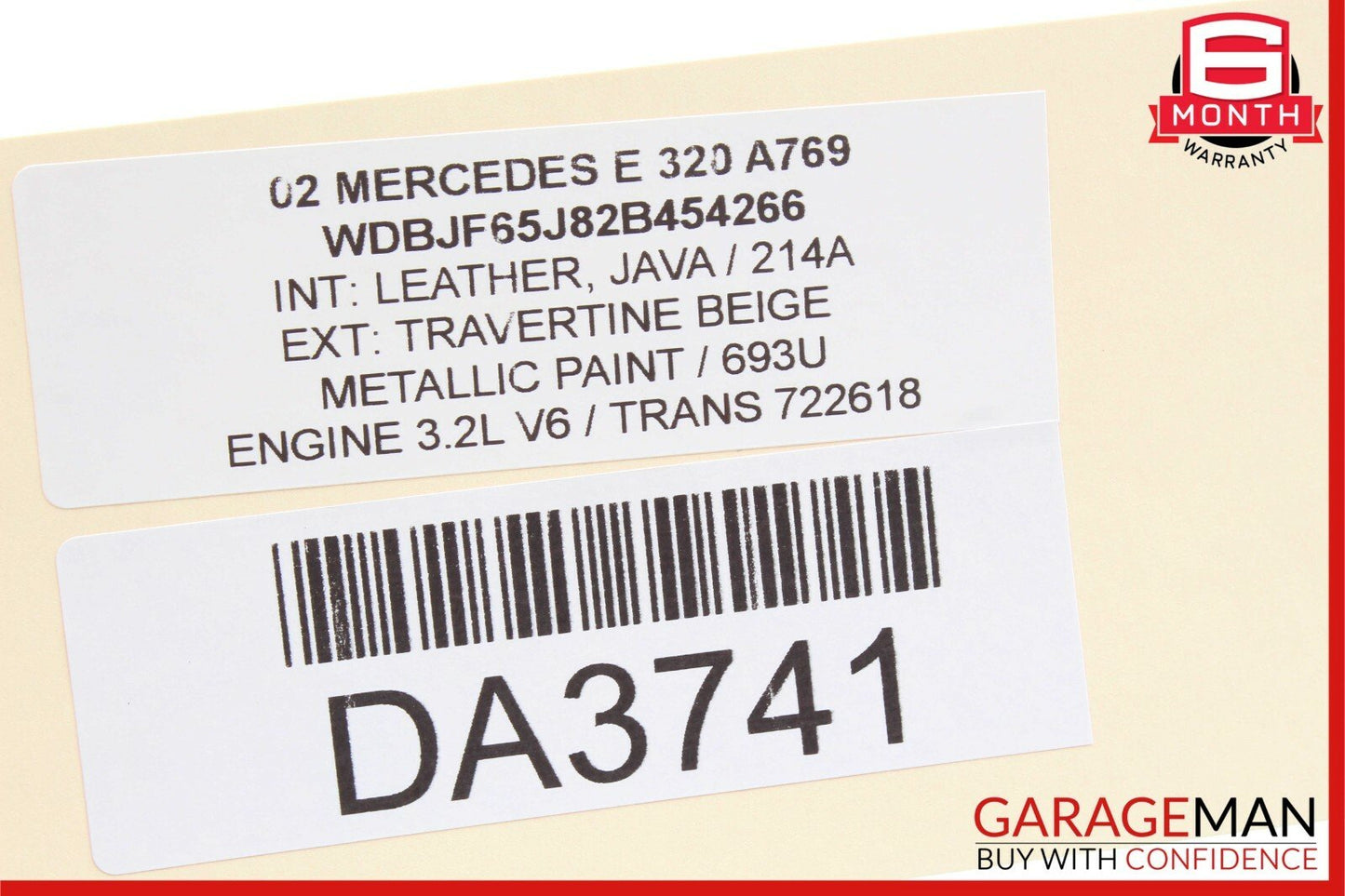 03-09 Mercedes W211 E350 E500 Windshield Washer Fluid Reservoir OEM