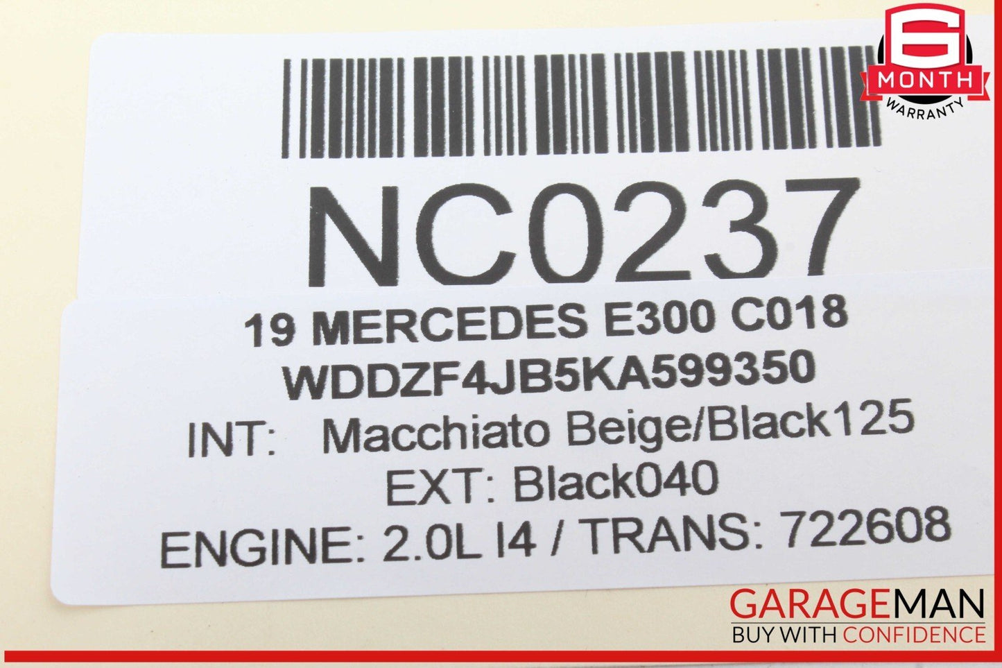 19-23 Mercedes W213 E300 C350 Body Comfort Control Module Unit 2139009722 OEM