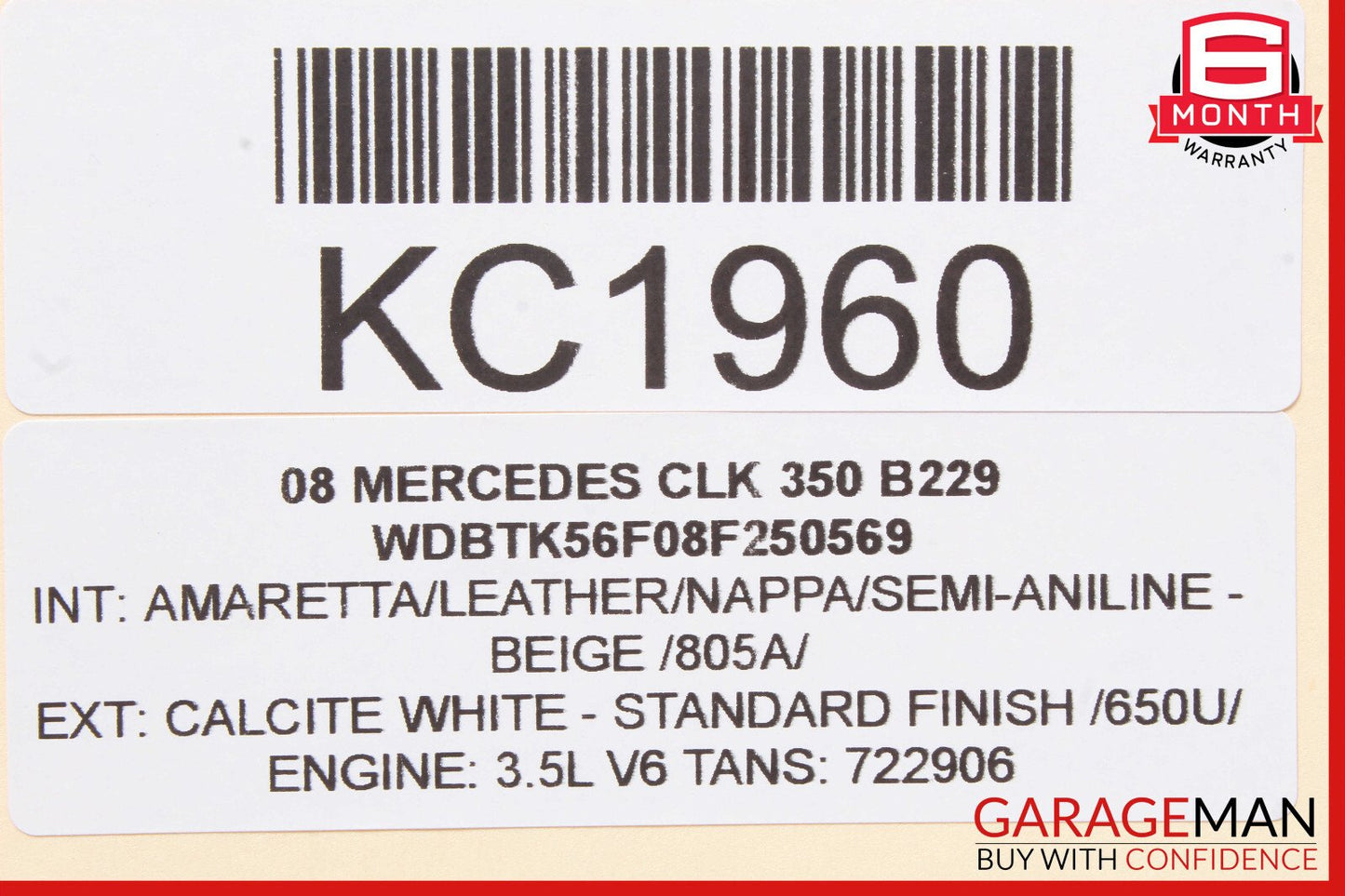 05-09 Mercede W209 CLK320 CLK550 Center Dashboard Control Switch 2096890031 OEM