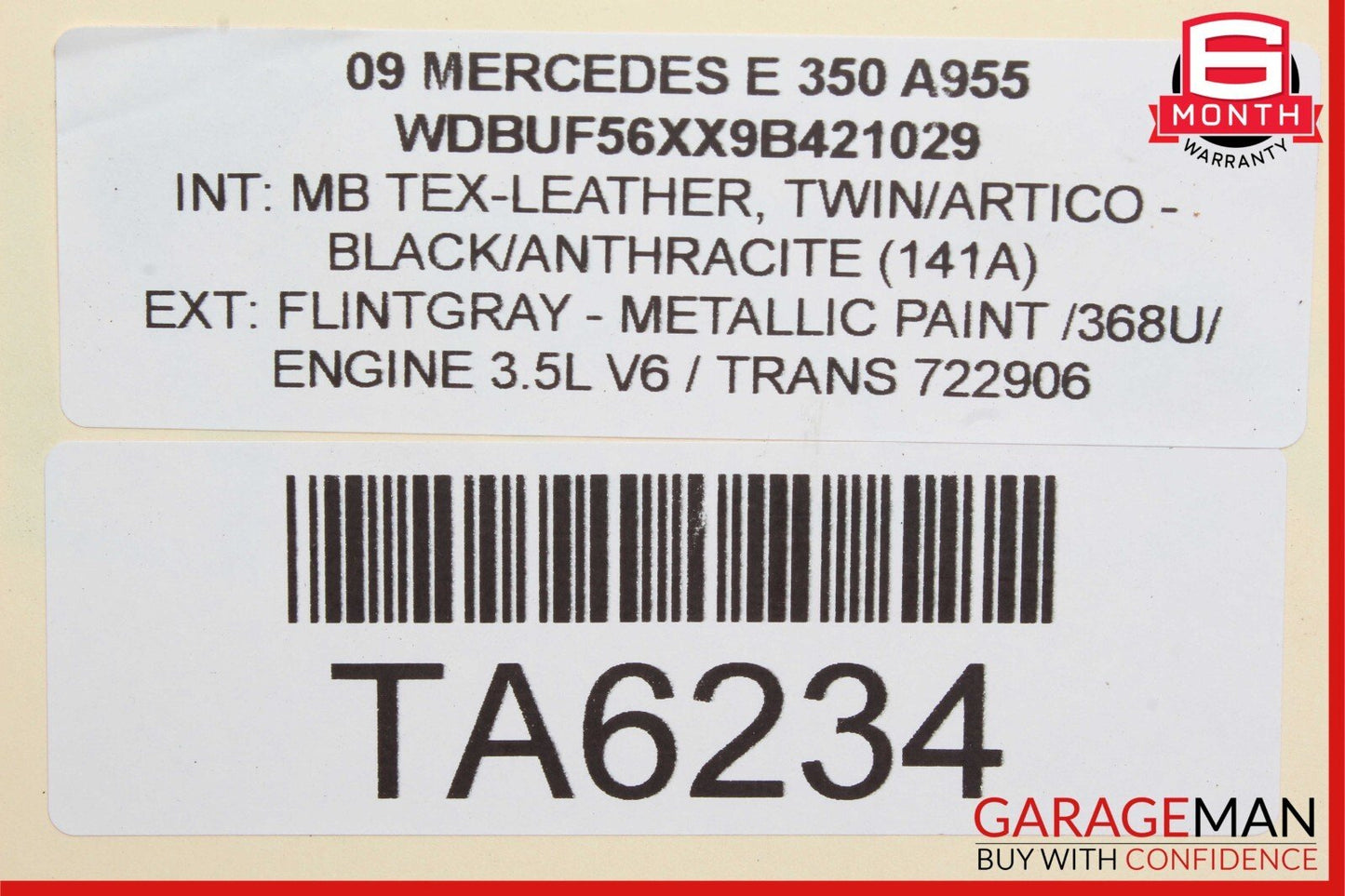 03-11 Mercedes W211 E350 CLS550 Front Right Passenger Side Upper Control Arm OEM