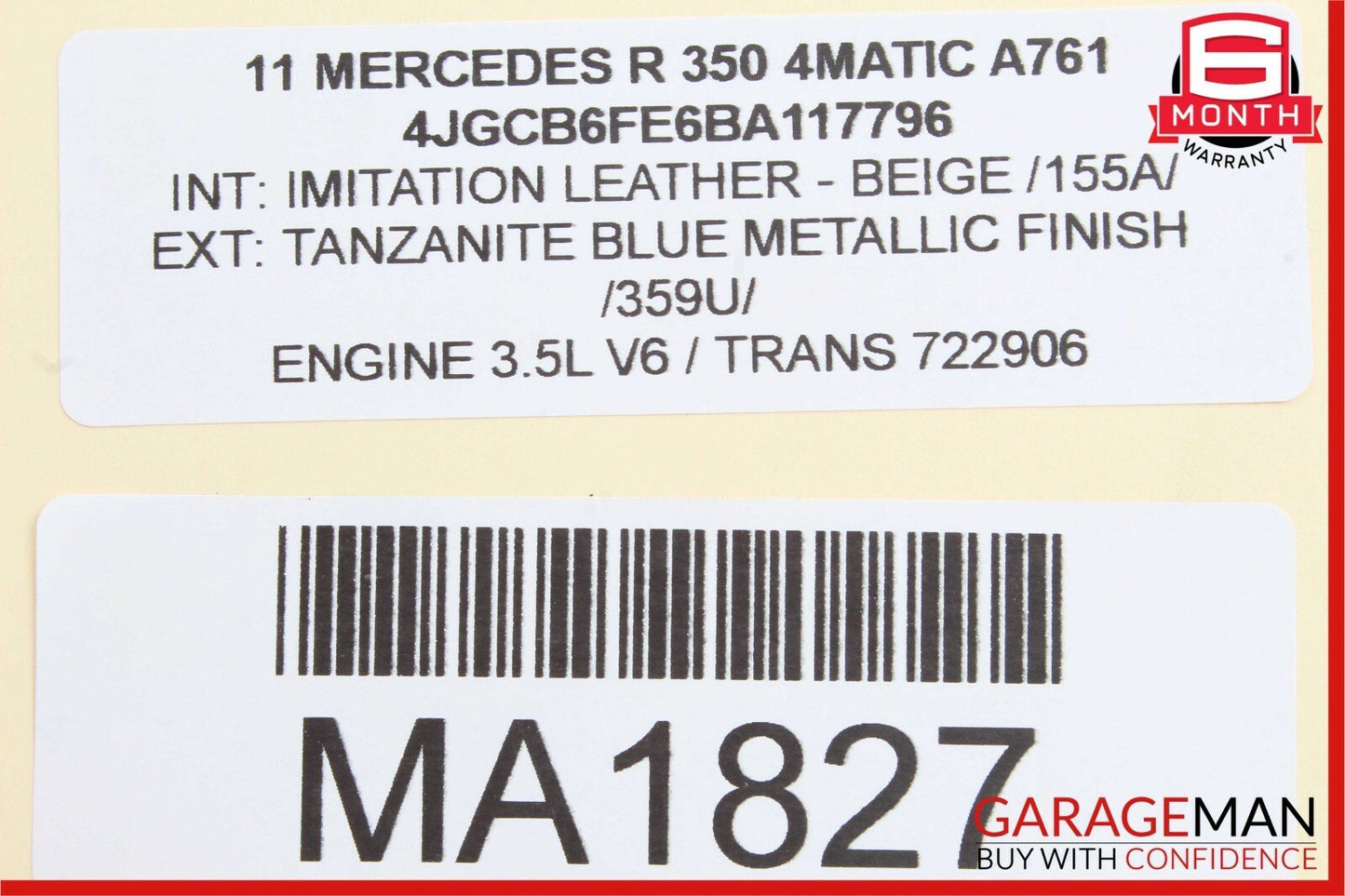 08-15 Mercedes GL450 GLK350 C300 Front Left Side Seat Lumbar Switch Controller