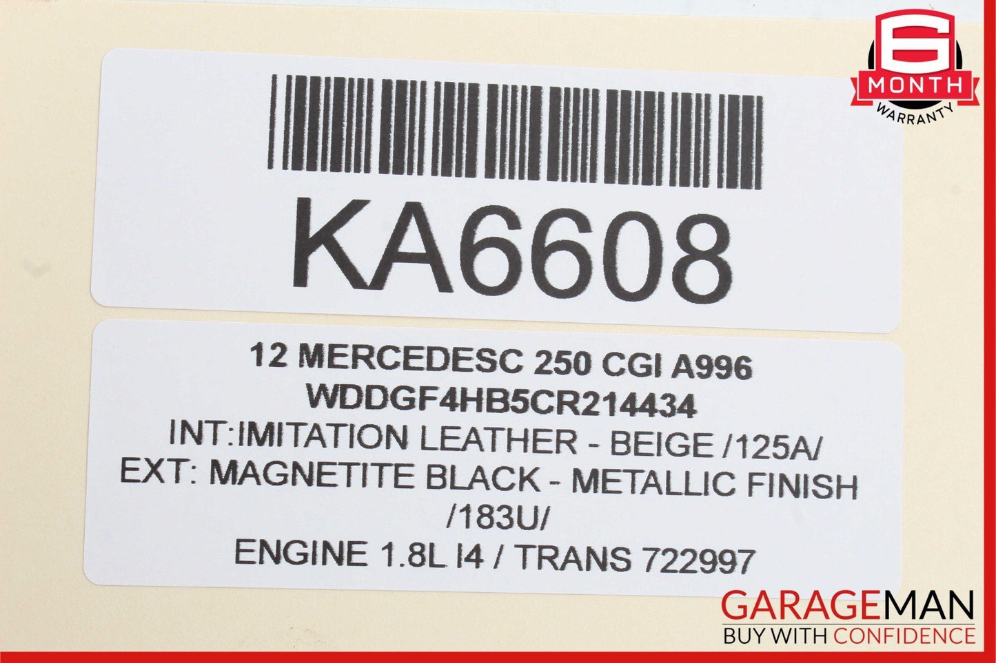 08-14 Mercedes E350 C300 C250 Rear Right Passenger Side Door Lock Latch Actuator