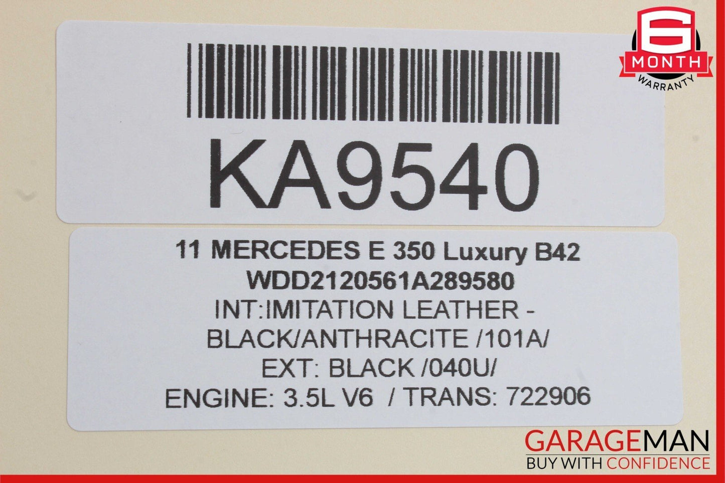 08-16 Mercedes W212 E350 C300 C350 Rear Left Side Door Lock Latch Actuator OEM