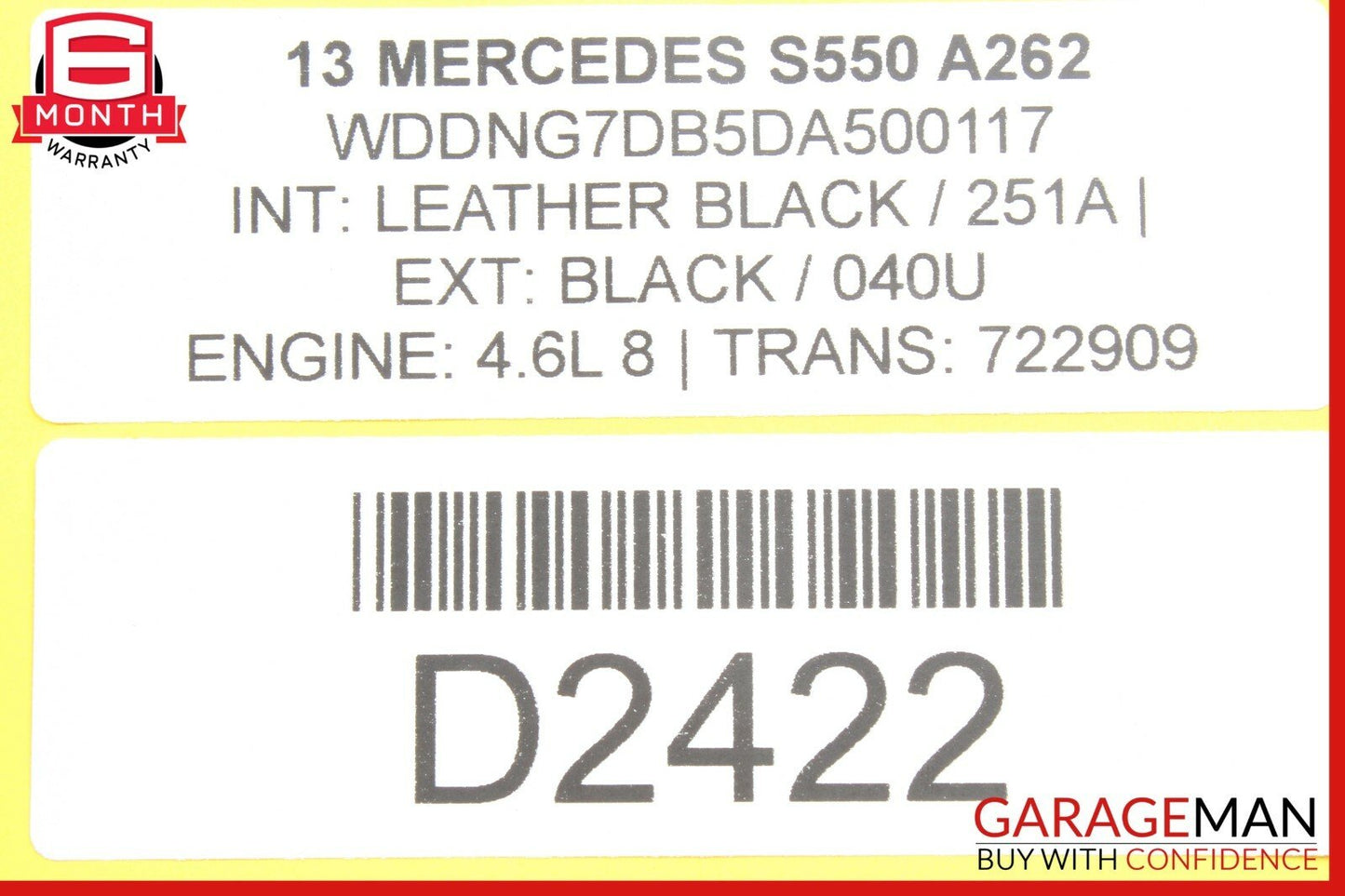 07-13 Mercedes W221 S550 CL600 Front Left Side Seat Control Switch Assembly Q05