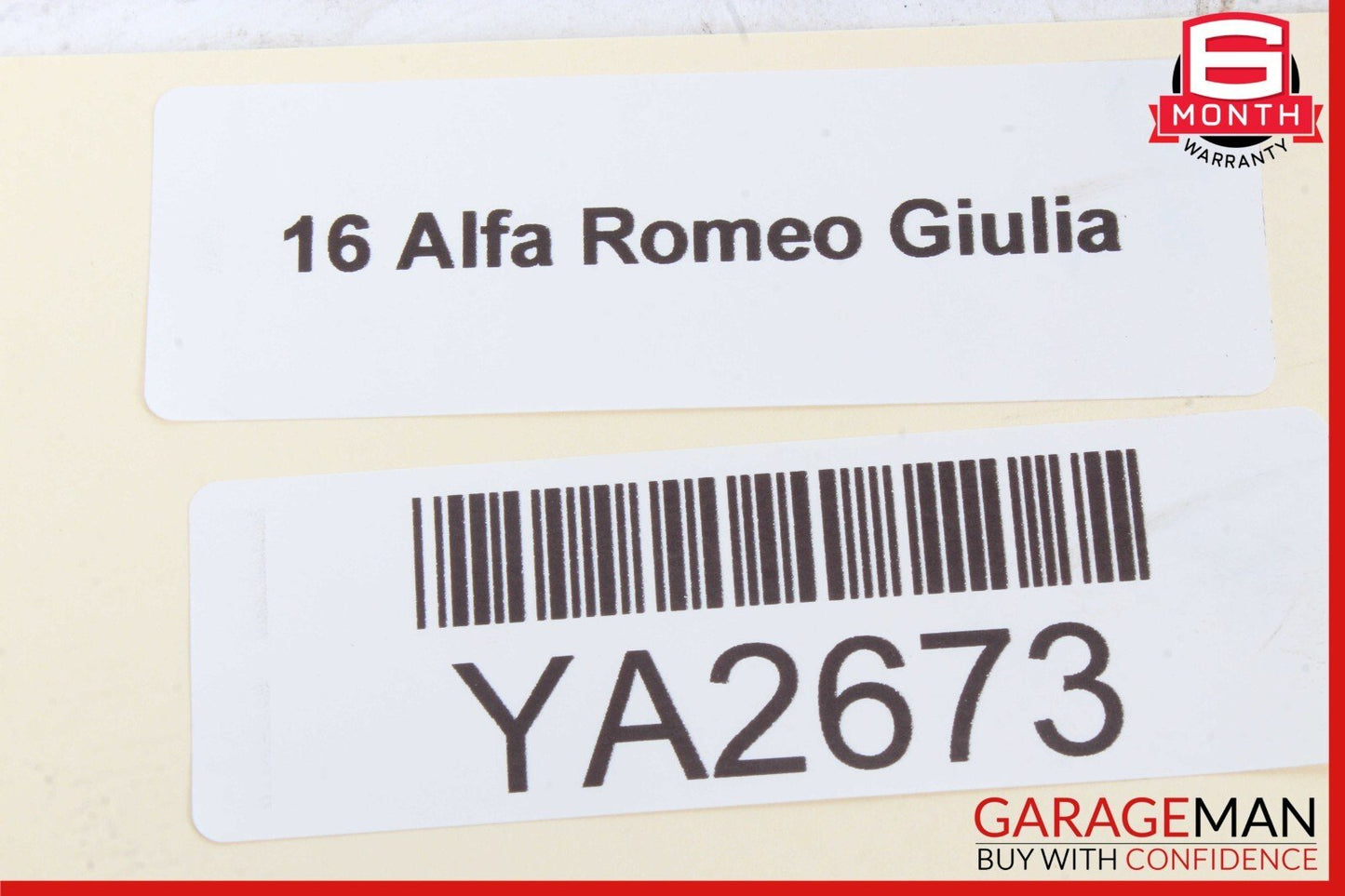 17-22 Alfa Romeo Giulia Rear Left or Right Side Axle CV Half Shaft OEM