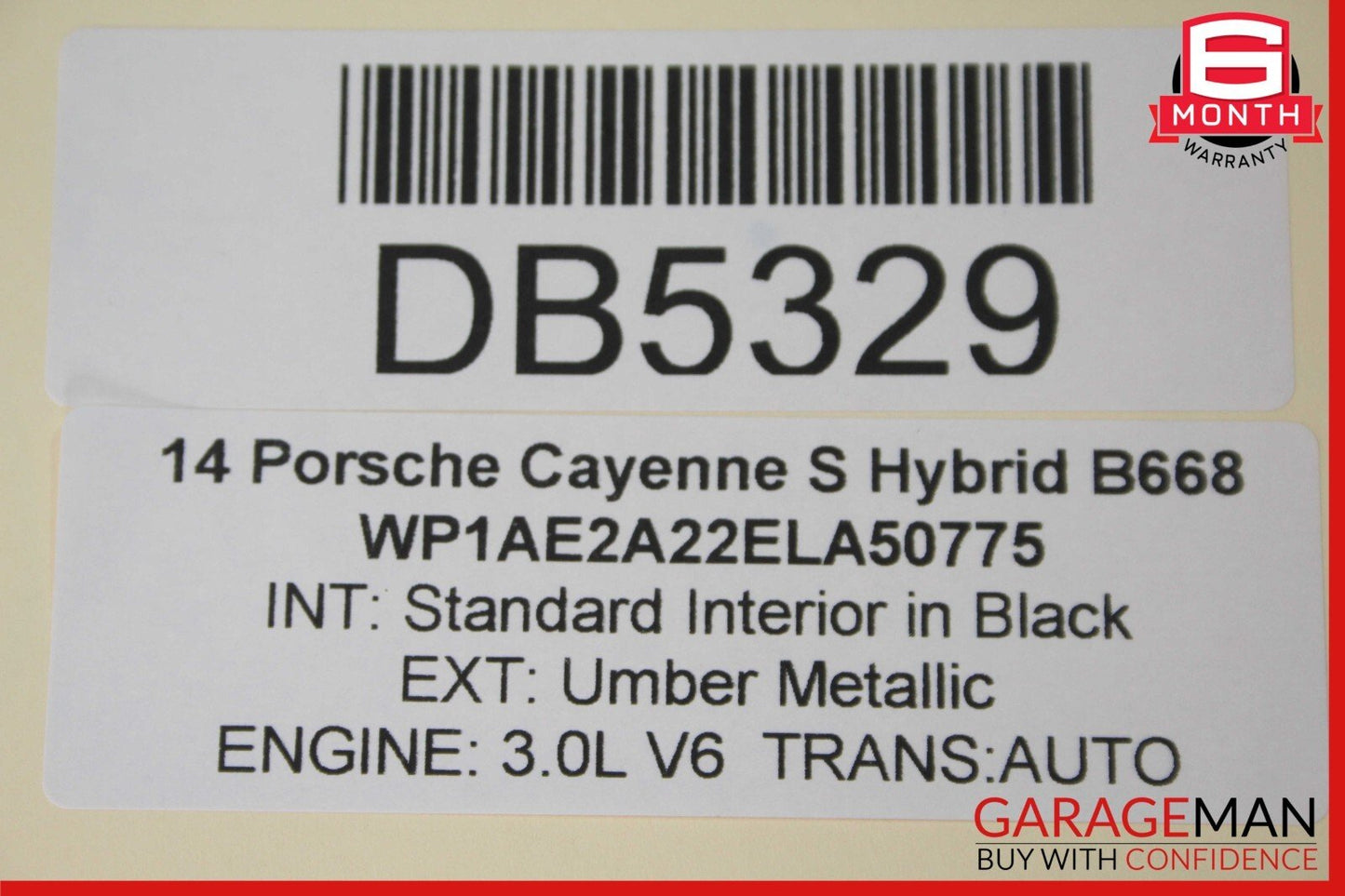11-18 Porsche Cayenne 958 / Touareg Hybrid Automatic Transmission Gearbox 96k