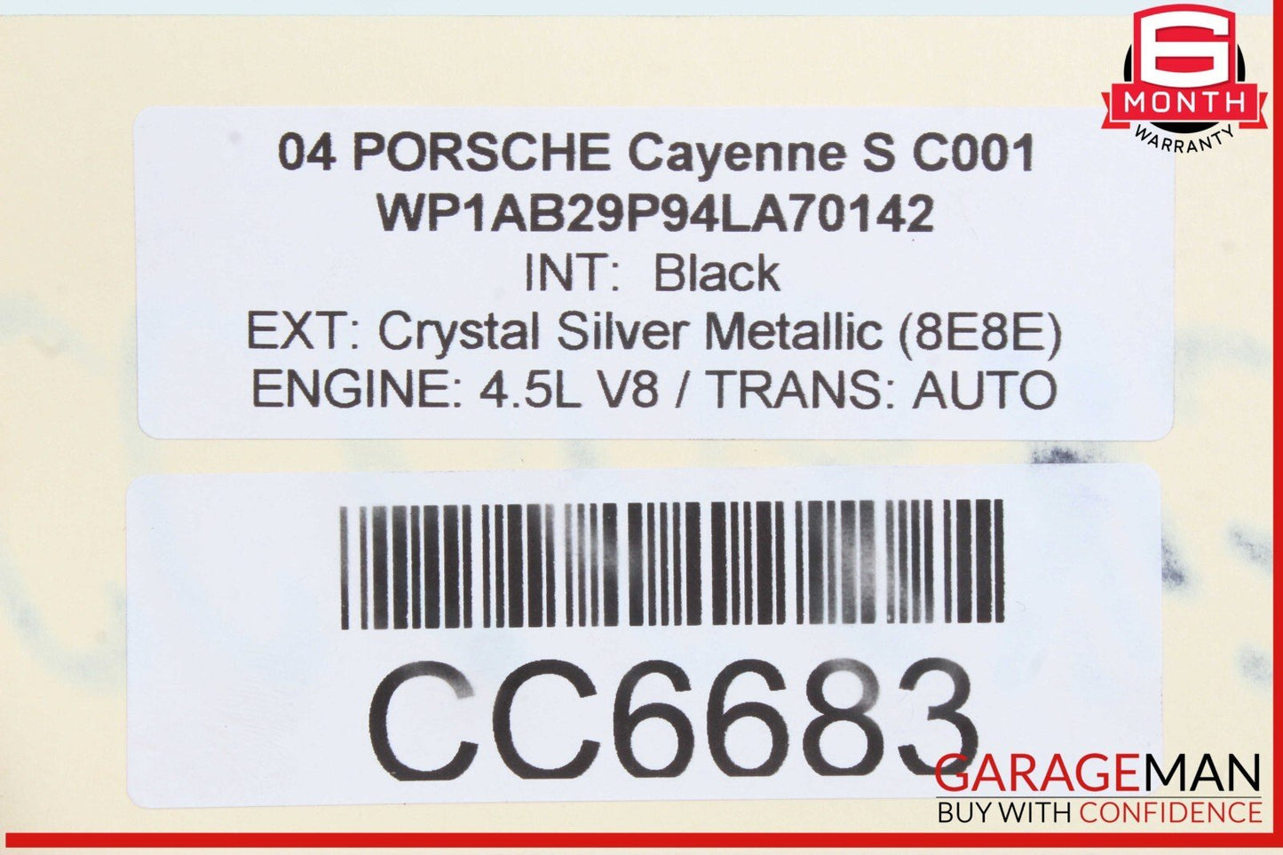 03-10 Porsche Cayenne 955 957 Front Suspension Swaybar Stabilizer Sway Bar OEM