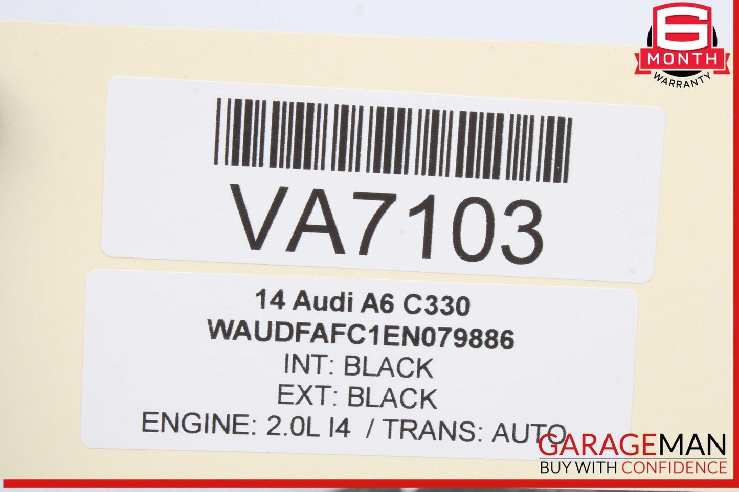 09-16 Audi A6 S6 A4 S4 Rear Left Driver Side Lower Control Arm 8K0505311J OEM