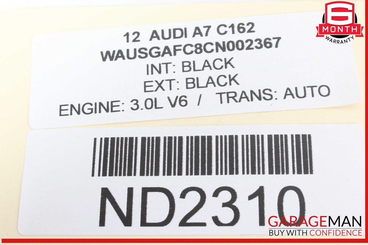 12-18 Audi A7 A6 Rear Stabilizer Sway Bar 4G0511305G OEM