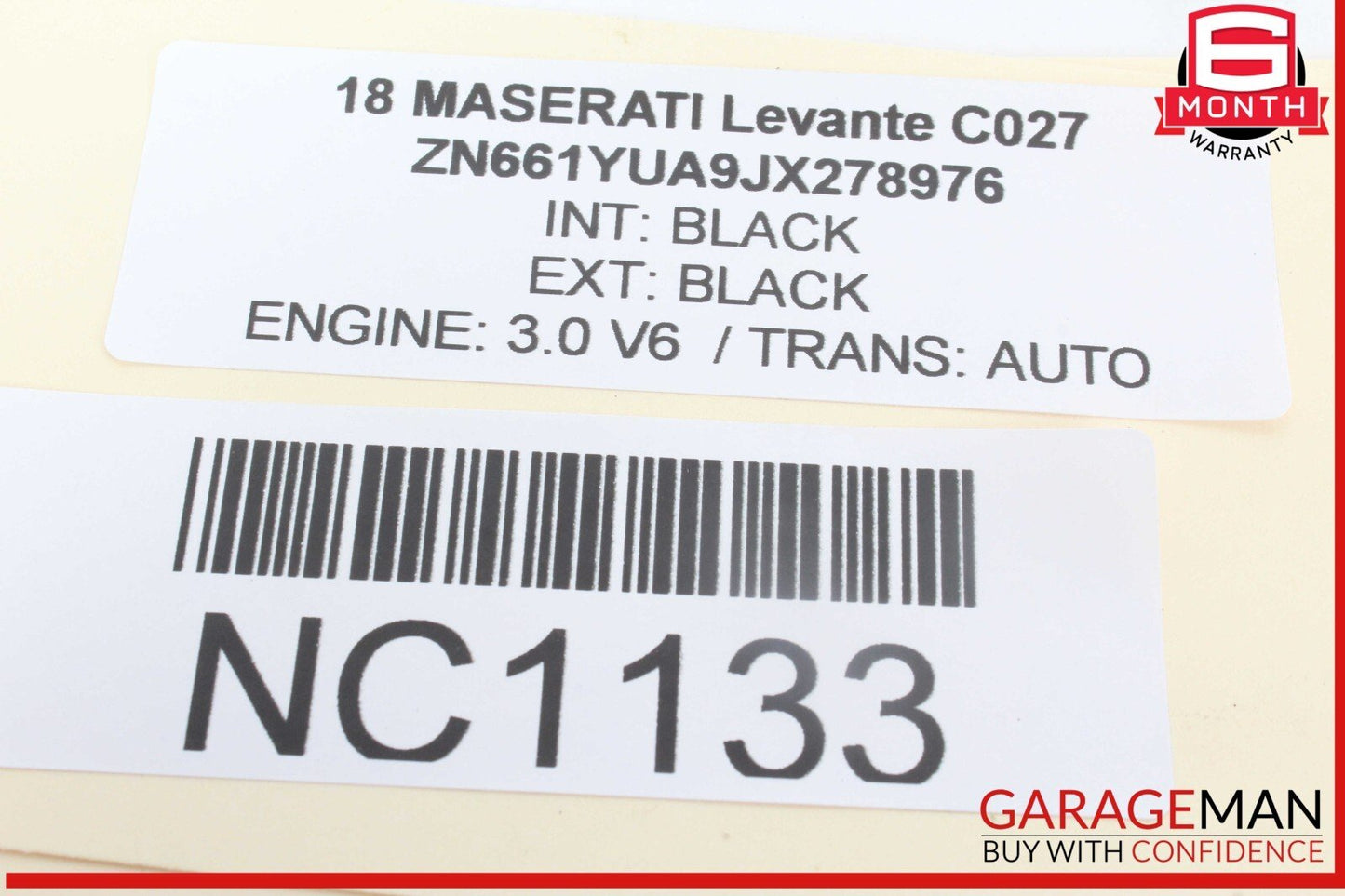 17-20 Maserati Levante M161 Front Right Passenger Side Seatbelt Black OEM