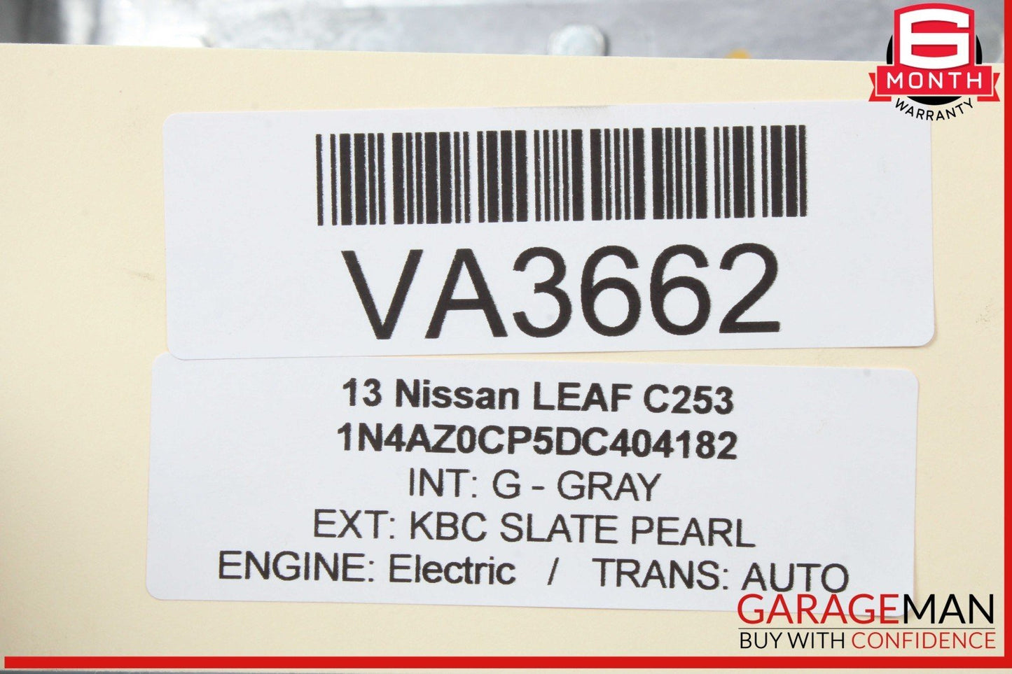 13-15 Nissan Leaf Power Head Electric Inverter Converter 291A03NF0A OEM