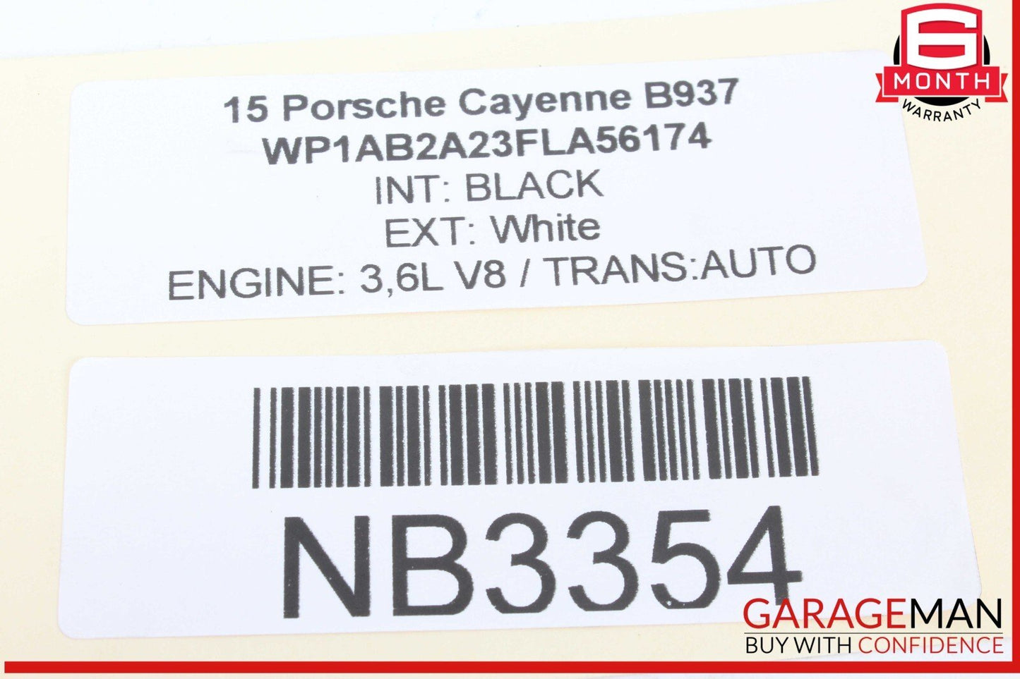 11-18 Porsche Cayenne 958 Engine Cooling Fan Motor Assembly OEM