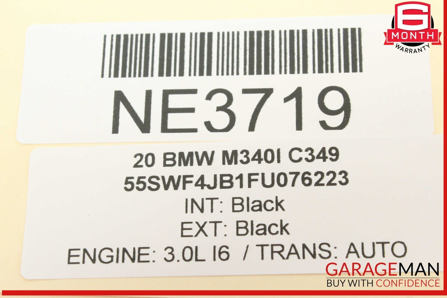 19-24 BMW M340i G20 Front Right Side Seat Power Adjustment Control Switch OEM