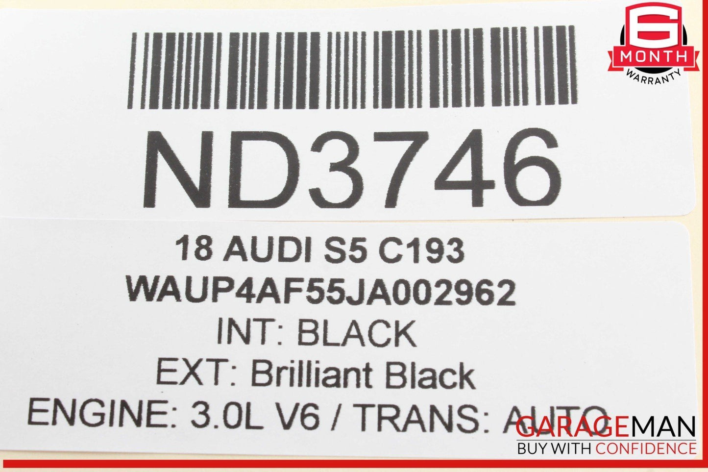 17-24 Audi S5 RS5 A4 Front Right Passenger Side Knee Airbag Air Bag 8W0880842D