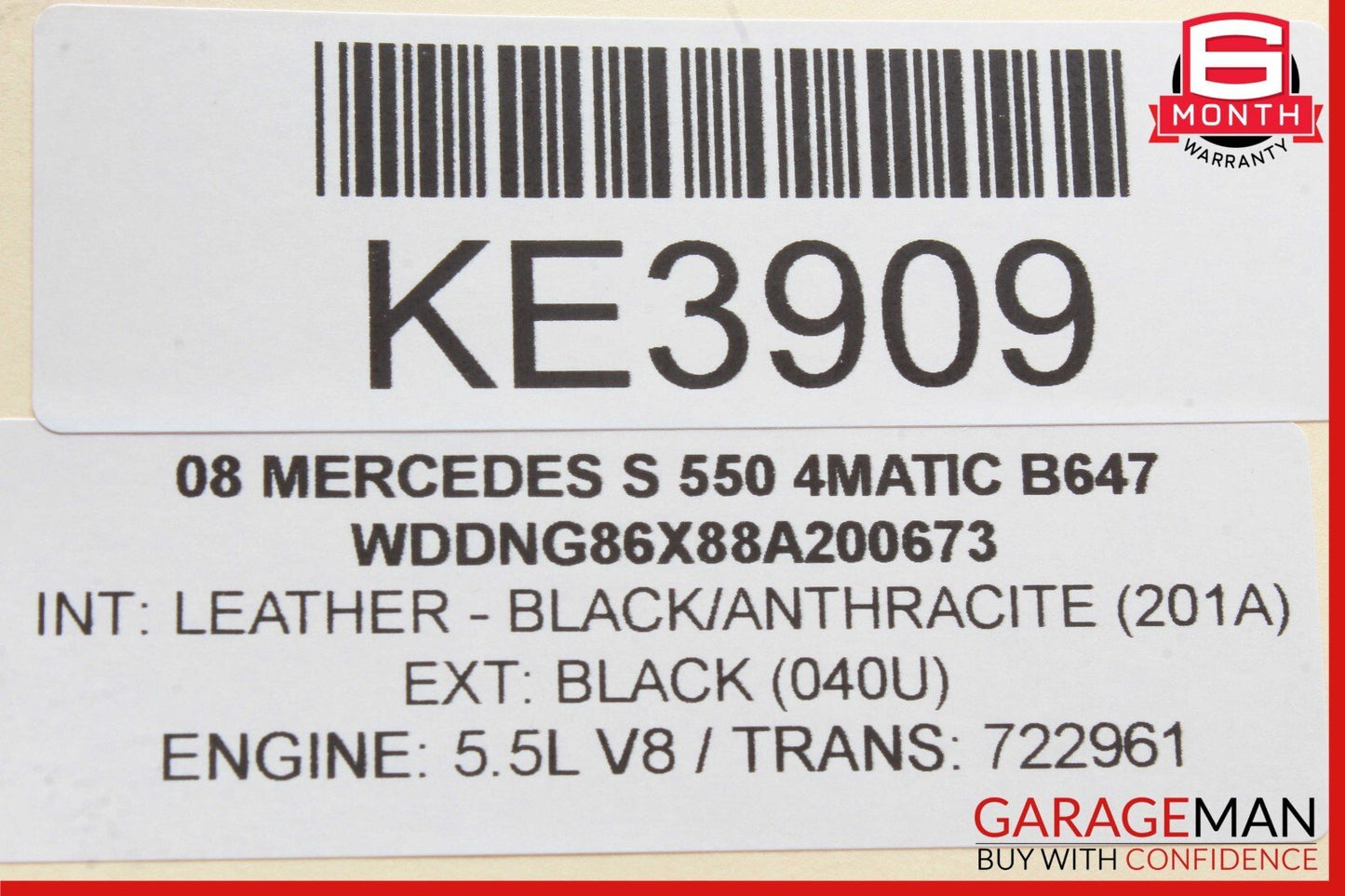 07-14 Mercedes W221 S550 S600 Ride Height ESP Parking Sensor Controller Switch