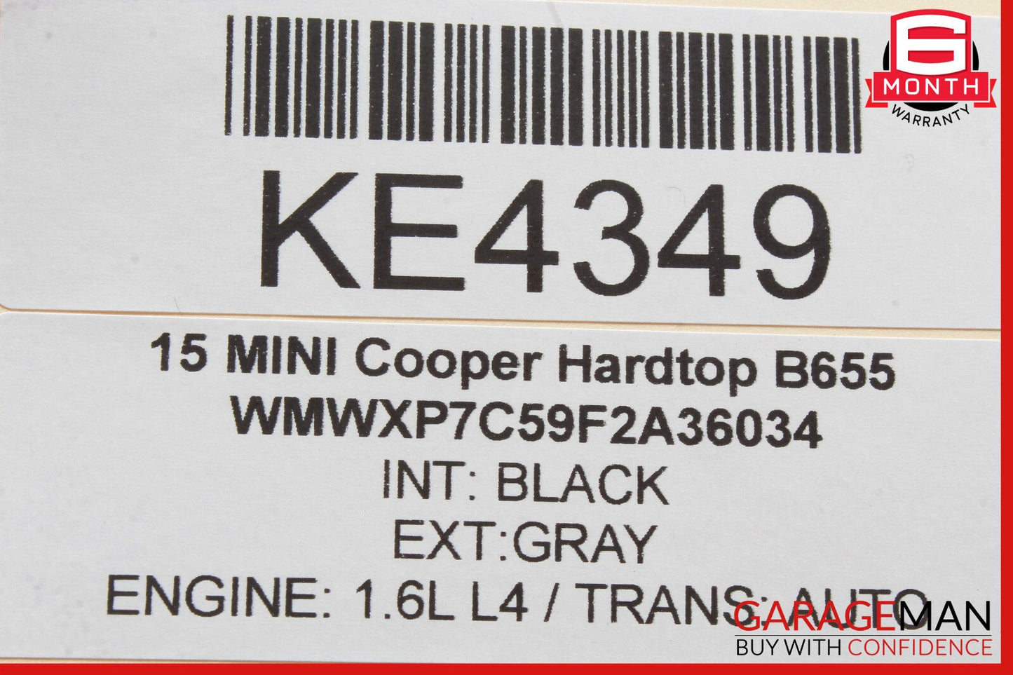 14-19 Mini Cooper Engine ECU Control Module Unit 8638788 OEM