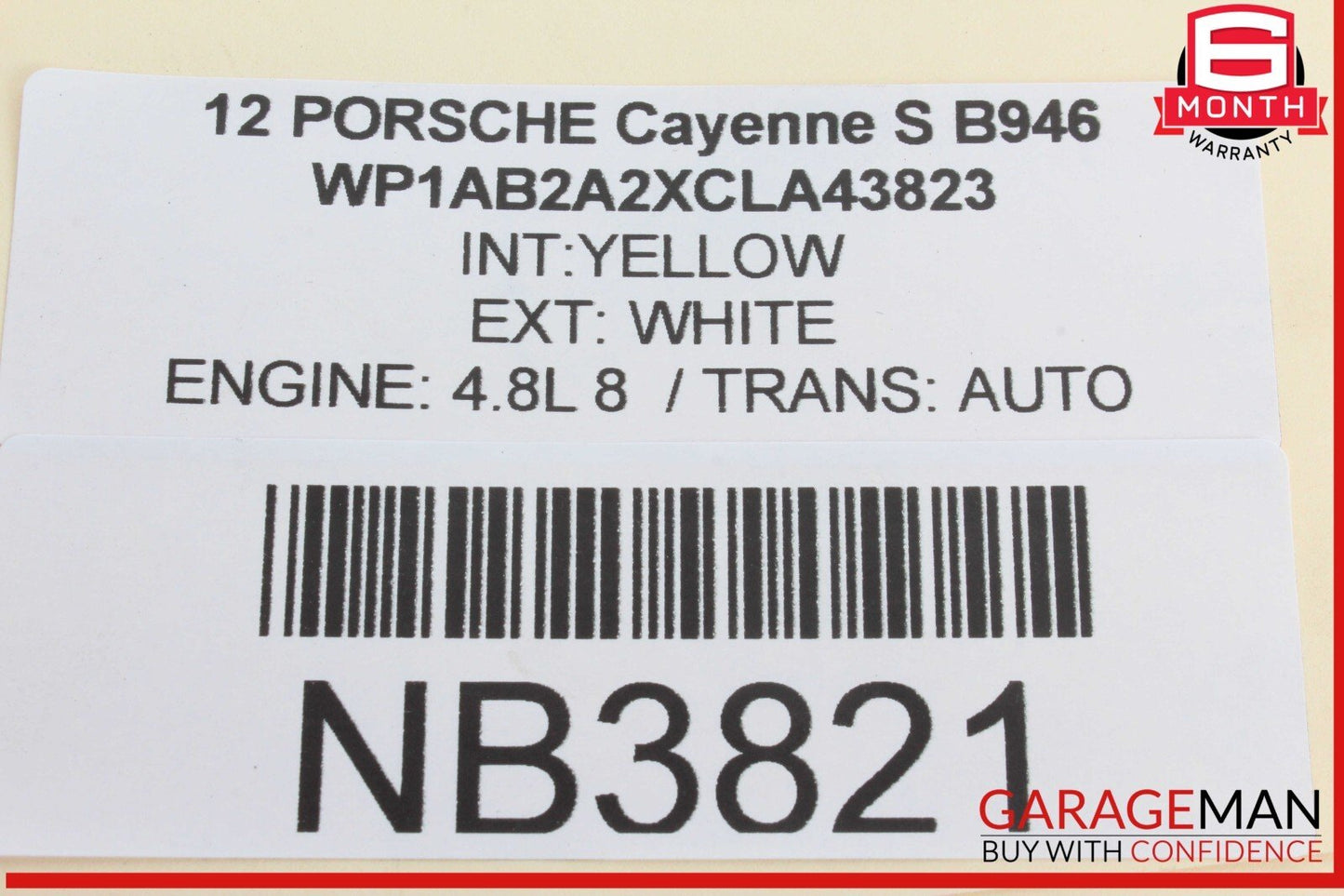 11-14 Porsche Cayenne S 958 Rear Left Side Driver Knuckle Spindle OEM