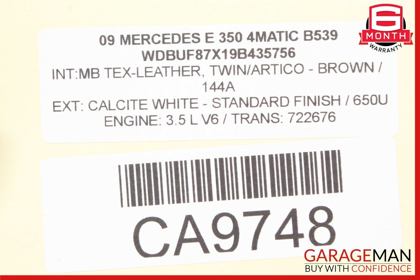 07-09 Mercedes W211 E350 E320 E550 Front Right SIde Door Sound Speaker OEM