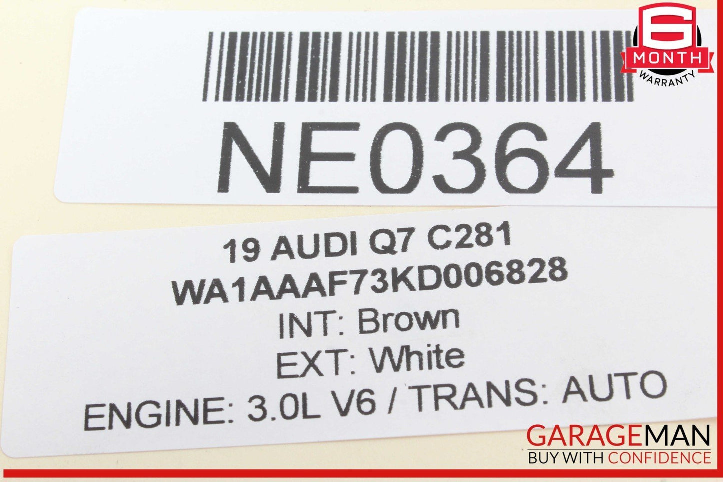 17-24 Audi Q7 Rear Left or Rear Right Side Lower Control Arm 4M0505311J OEM