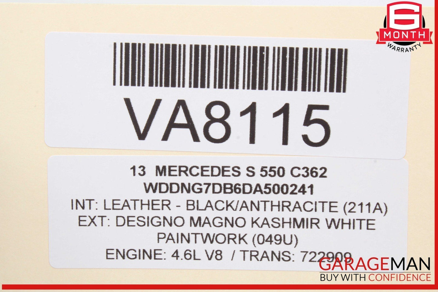 07-10 Mercedes W221 S550 S600 CL550 Instrument Cluster Speedometer Odometer OEM