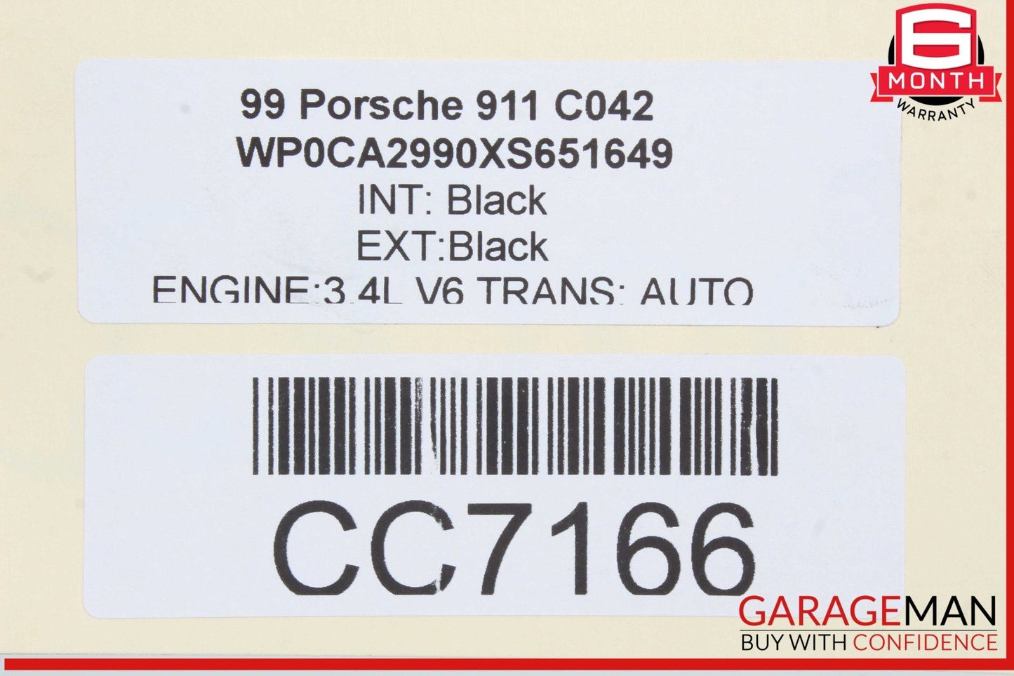 97-05 Porsche Carrera 911 Boxster 986 Front Subframe Cross Member Sub Frame Bar