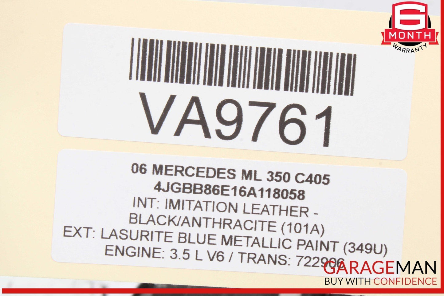 06-12 Mercedes W164 ML350 ML550 Front Left Side CV Axle Shaft Driveshaft OEM