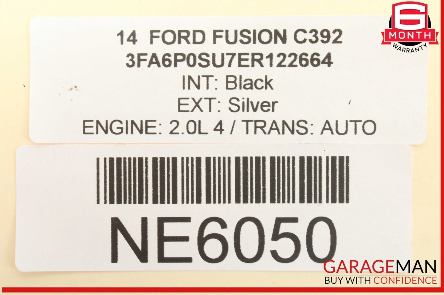 13-20 Ford Fusion Front Left Driver Side Brake Caliper DG9C2B294AB OEM