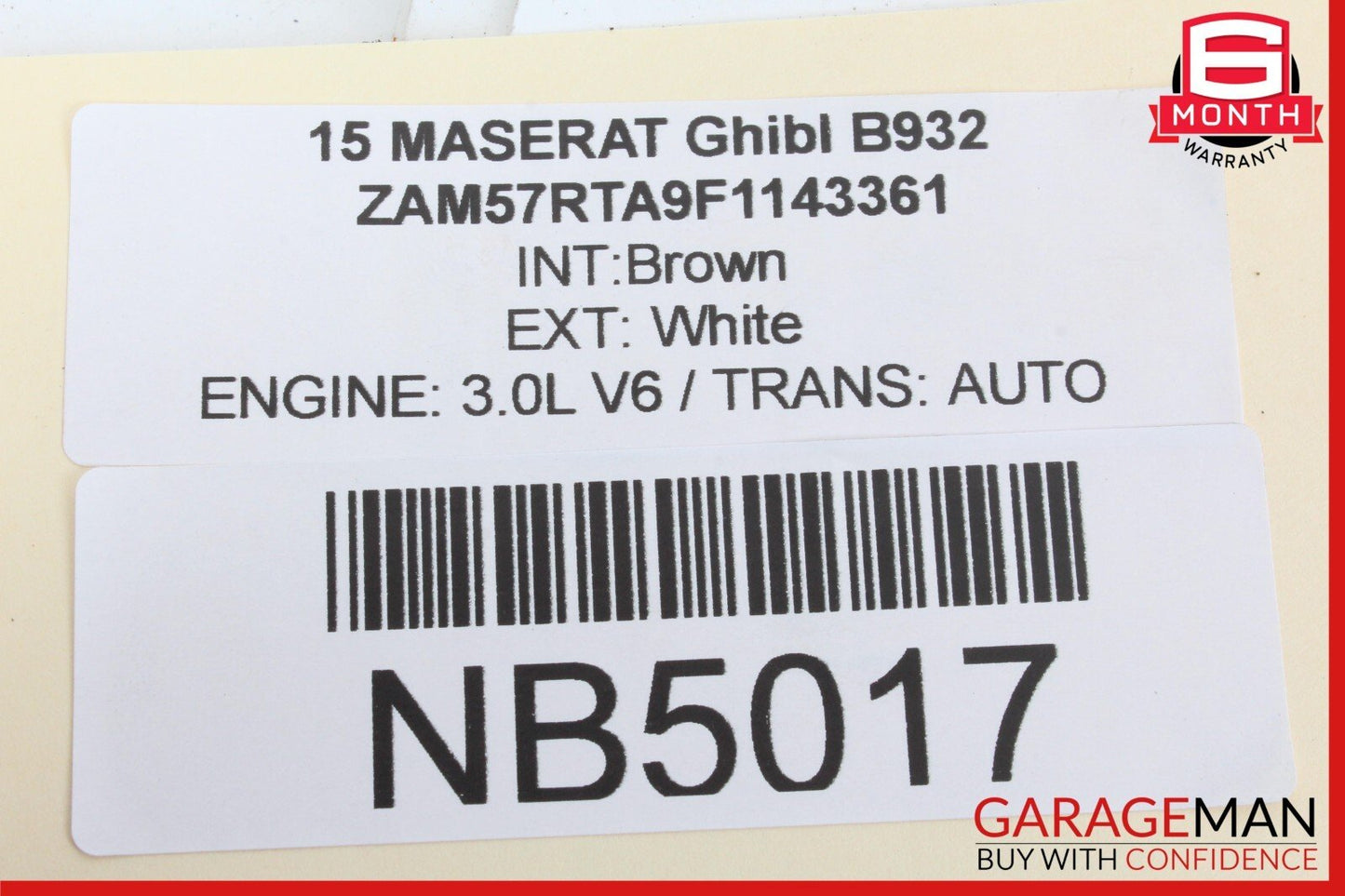 14-20 Maserati Ghibli SQ4 M157 Engine Motor Cover Shield Guard Trim Panel OEM