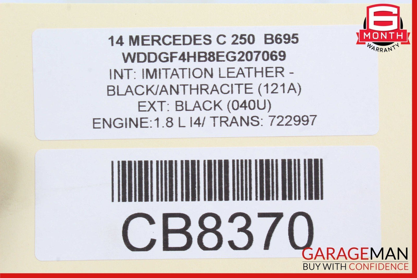 08-17 Mercedes W204 C250 C300 Front Right Side Spindle Knuckle Hub Bearing OEM