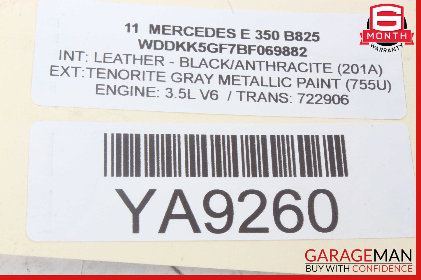 10-18 Mercedes W212 E350 Rear Left Side Spindle Knuckle Hub OEM