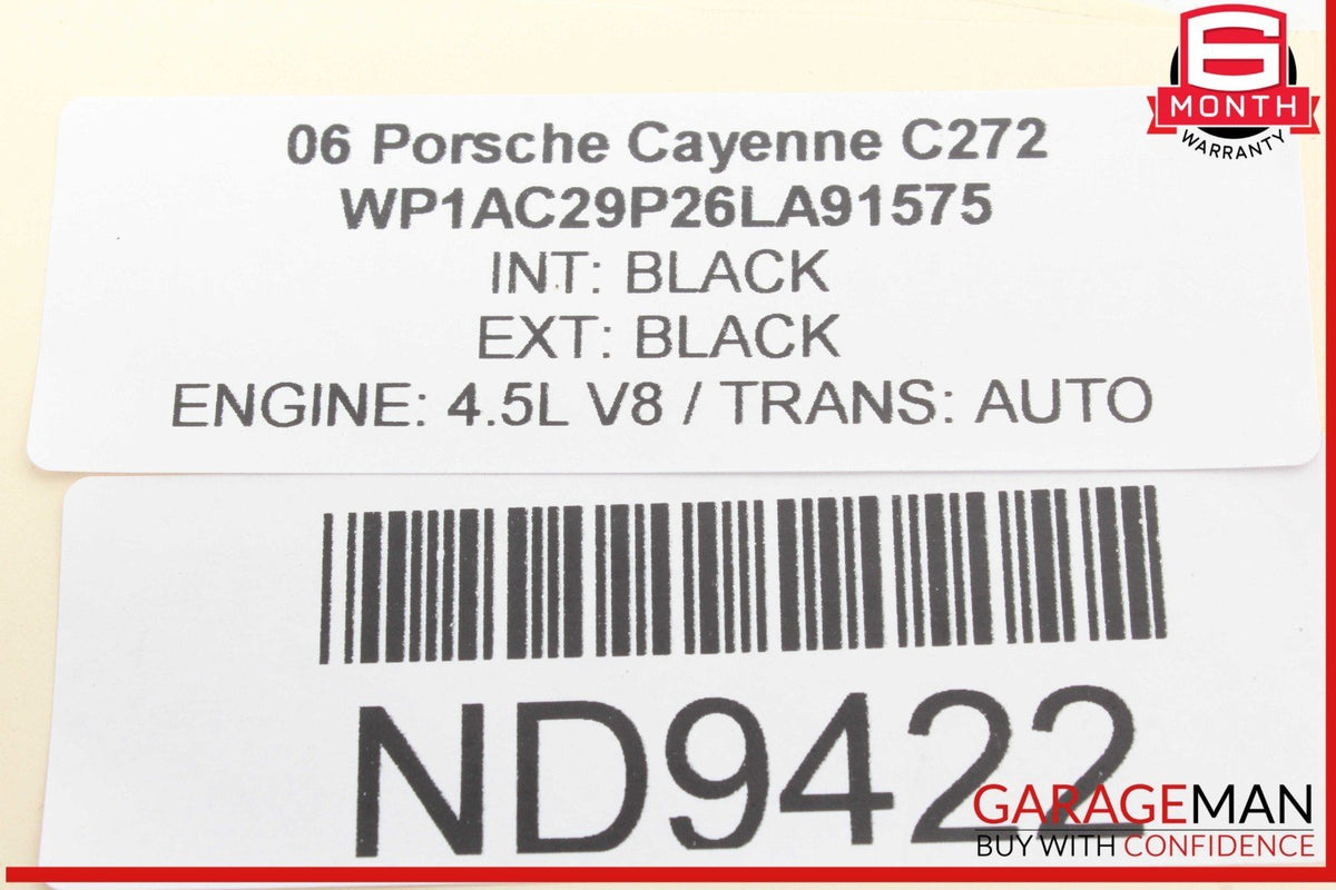 03-10 Porsche Cayenne 955 957 Front Right Side Door Window Regulator Motor OEM