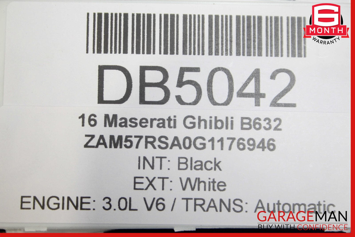 14-17 Maserati Ghibli Right Passenger Side Skirt Rocker Panel Molding Trim OEM
