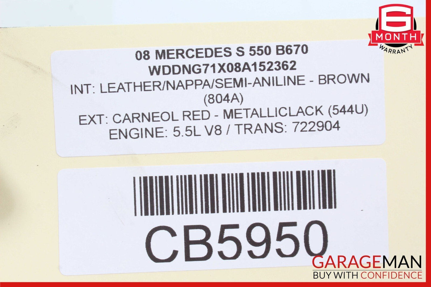 07-14 Mercedes W216 CL550 S600 S550 Rear Left Hydraulic ABC Shock Absorber Strut