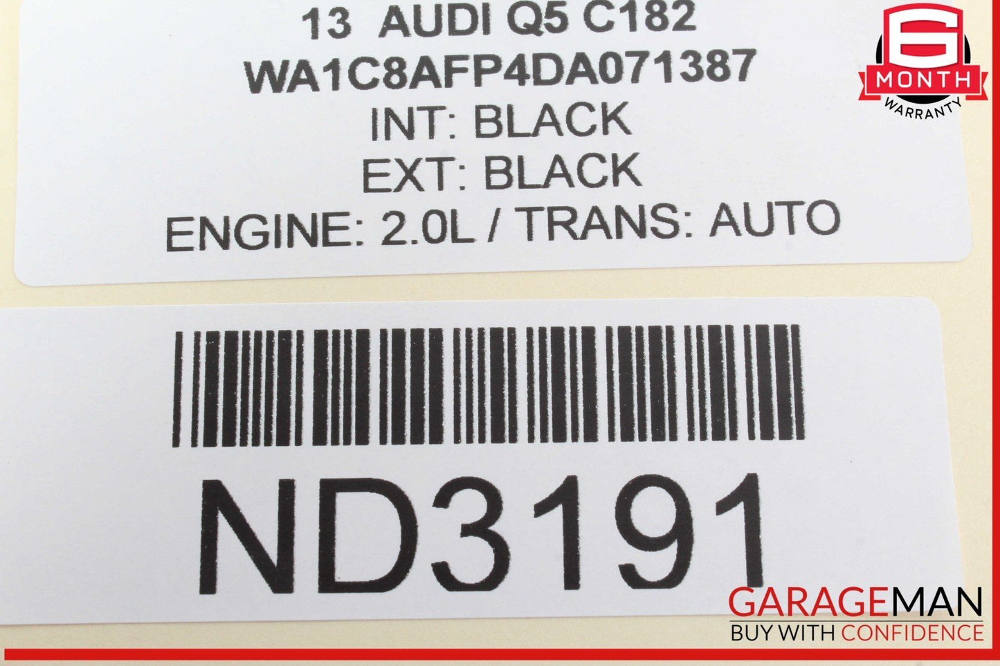 09-17 Audi Q5 A4 Relay Fuse Box Power Distribution Panel Holder 8K0971845A OEM