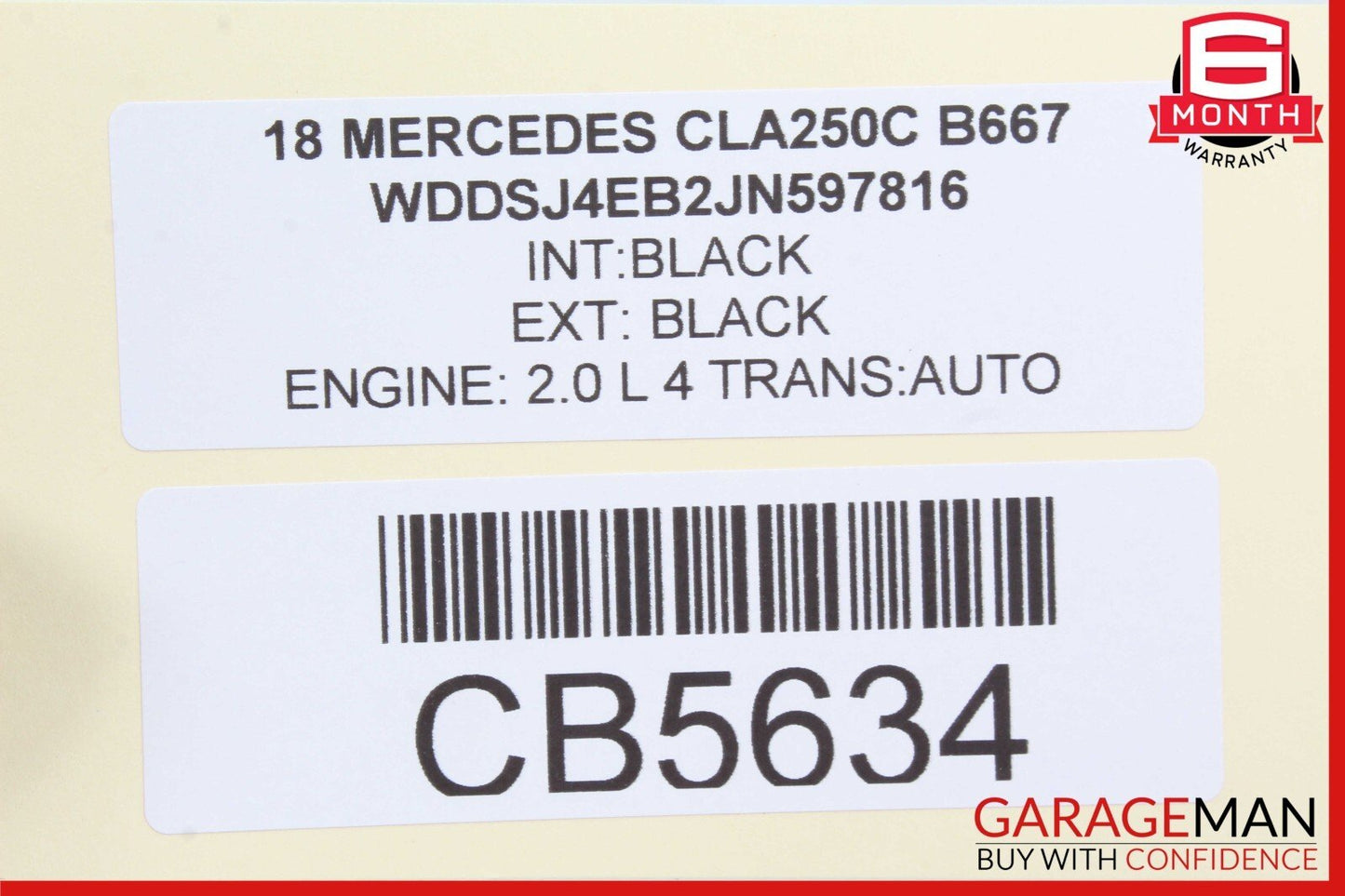 12-20 Mercedes GLK350 CLA250 SLC300 Right Side Exterior Door Handle Black
