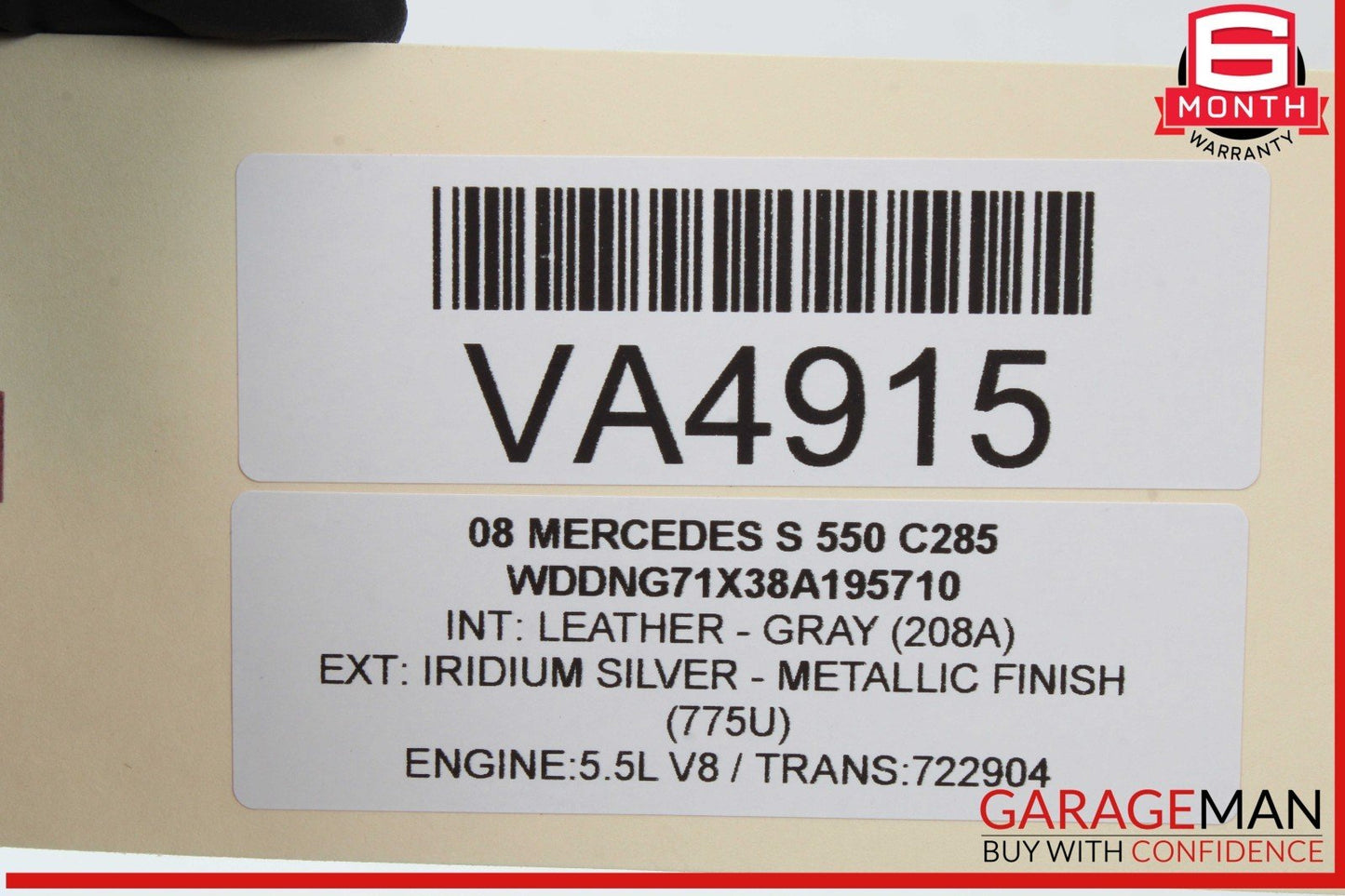 07-13 Mercedes W221 S550 S63 Front Left Driver Side Under Seat Control Unit OEM