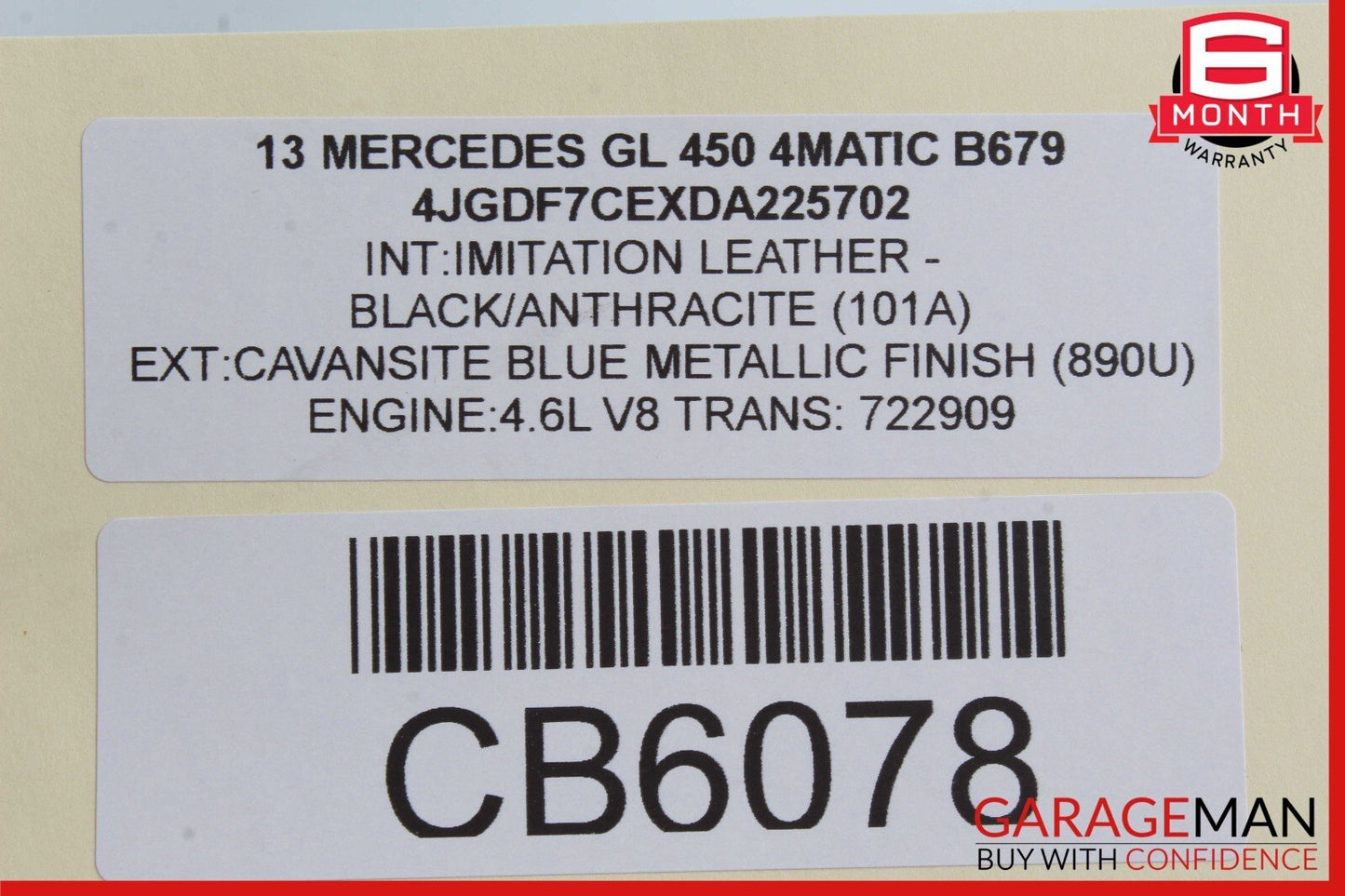 12-19 Mercedes X166 GL450 GLE43 AMG Front Left Side Door Window Regulator Motor