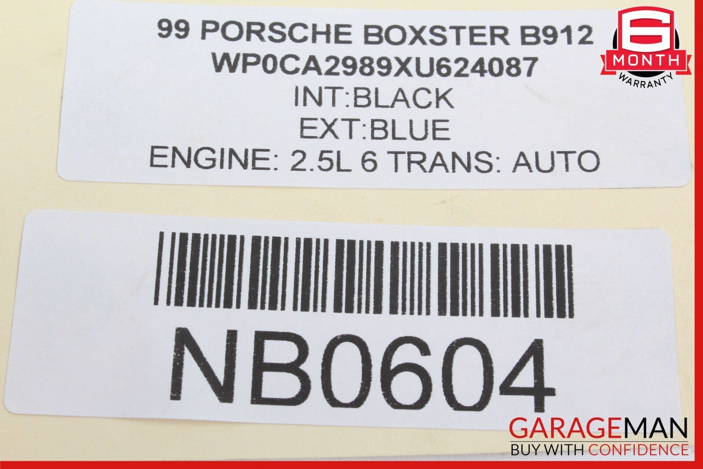 97-04 Porsche Boxster 986 S Right Side Engine Radiator AC A/C Condenser Fan Assy OEM