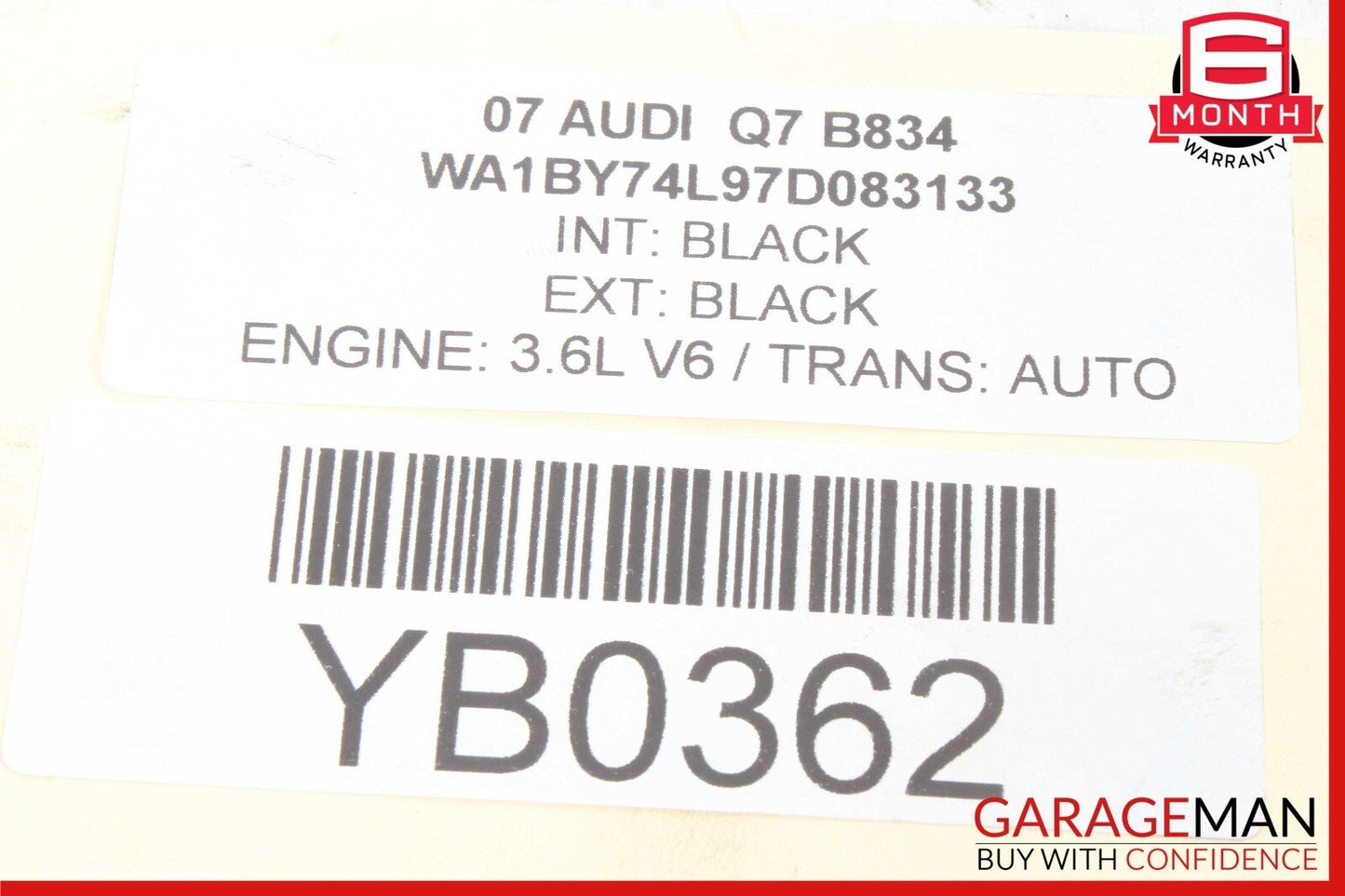 07-15 Audi Q7 Rear Left Driver Side Spindle Knuckle Wheel Hub 7L8505435 OEM