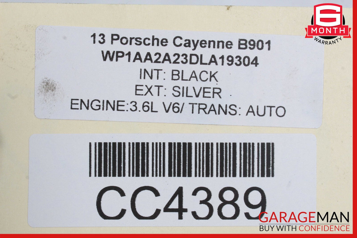 11-17 Porsche Cayenne 958 3.6L V6 AT Automatic Transmission Assembly OEM 195k