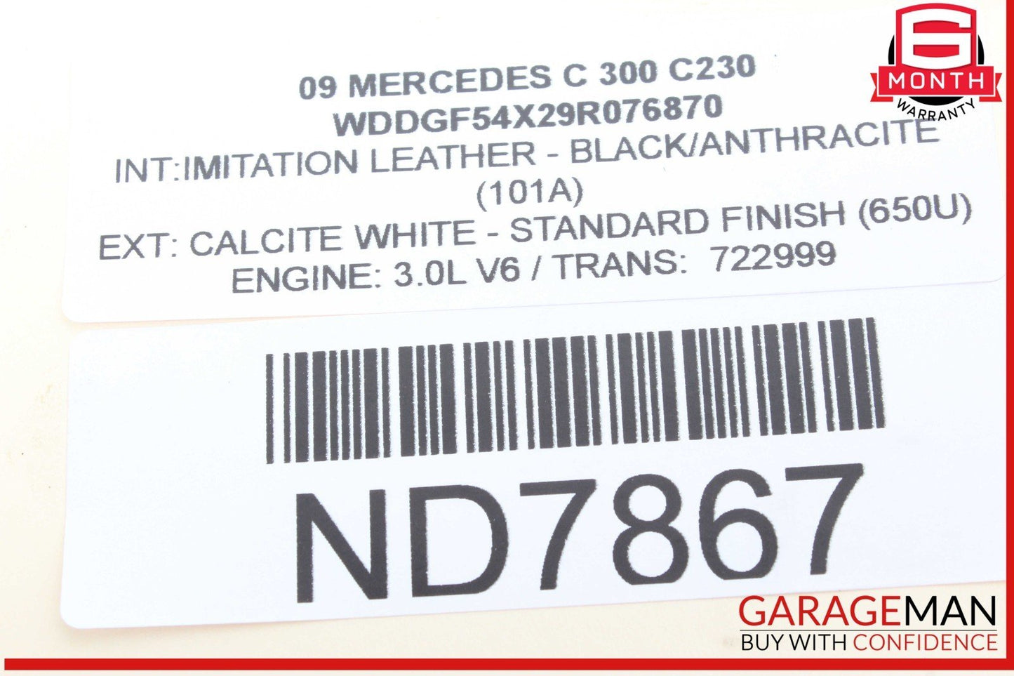 05-13 Mercedes W204 C300 ML350 Front Left Side Engine Timing Chain Cover Plate