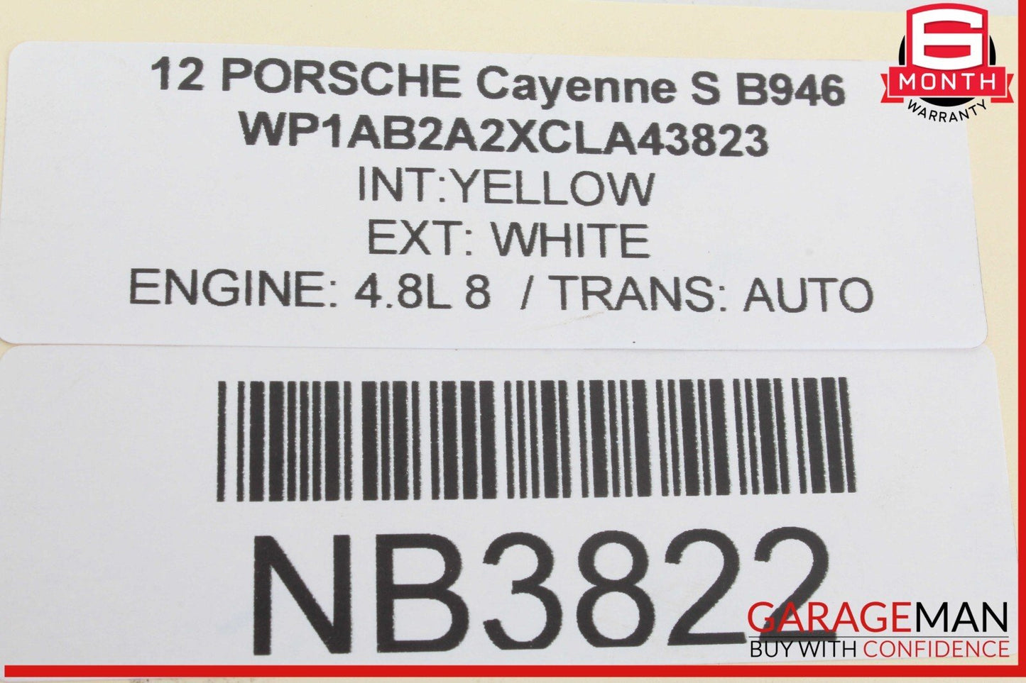 11-14 Porsche Cayenne S 958 Rear Right Passenger Side Knuckle Spindle OEM