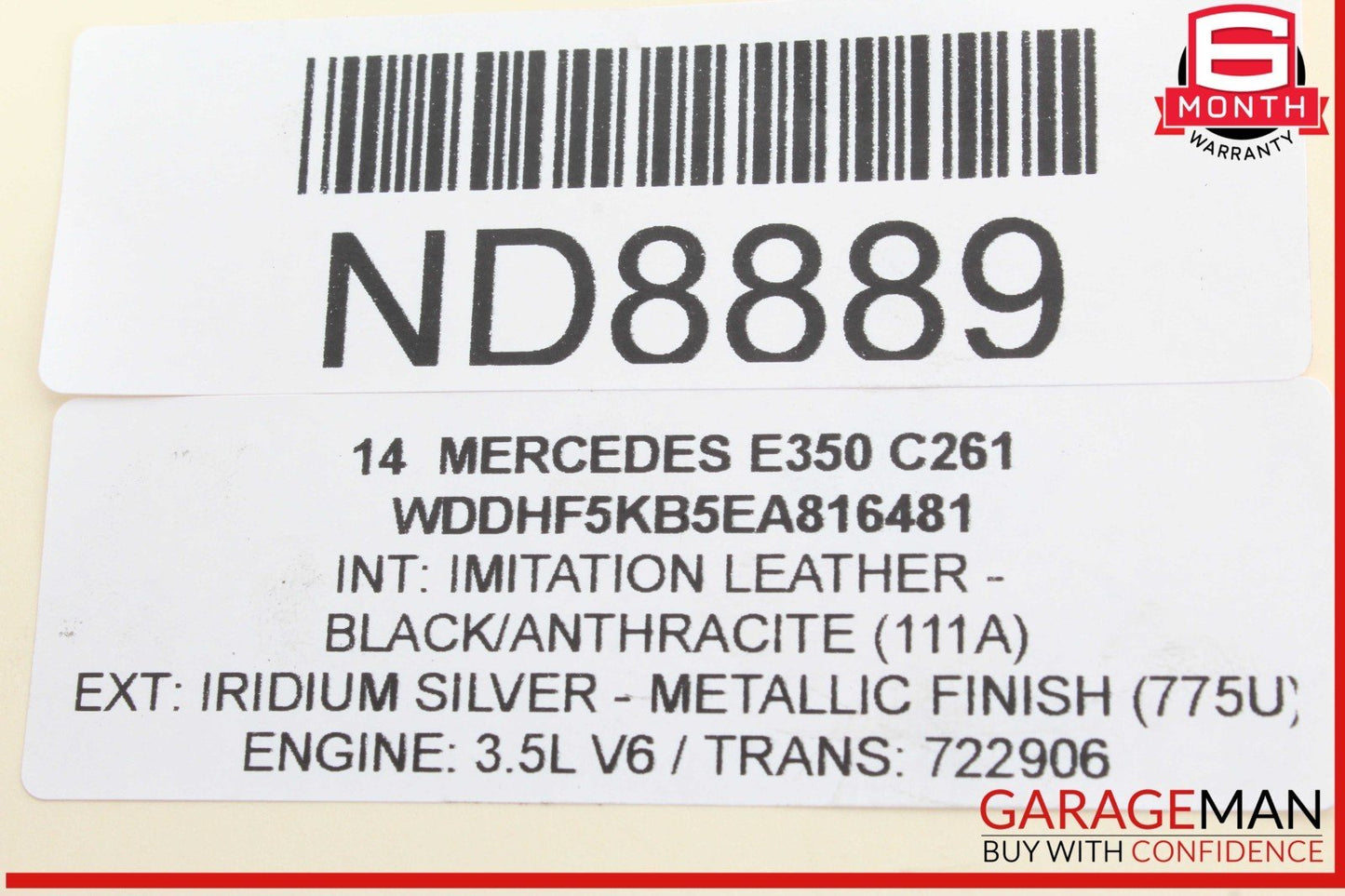 12-18 Mercedes W212 E350 SLK350 Engine Motor Starter Bosch 2769062300 OEM