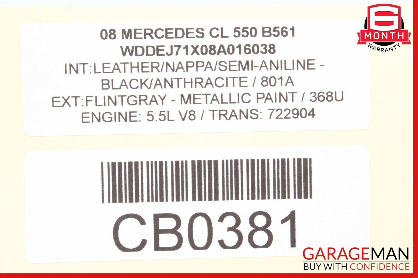 07-10 Mercedes W216 CL500 S550 Information Navigation Display Screen Monitor OEM
