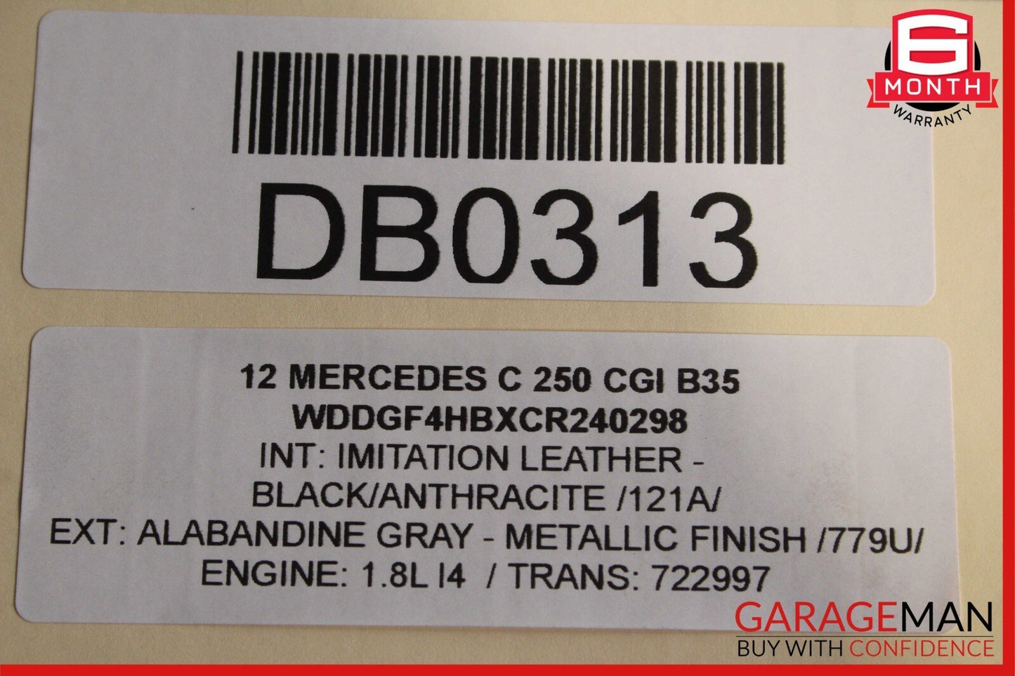 08-14 Mercedes C250 Engine Water Cooling Radiator Condenser Steering Cooler Assy