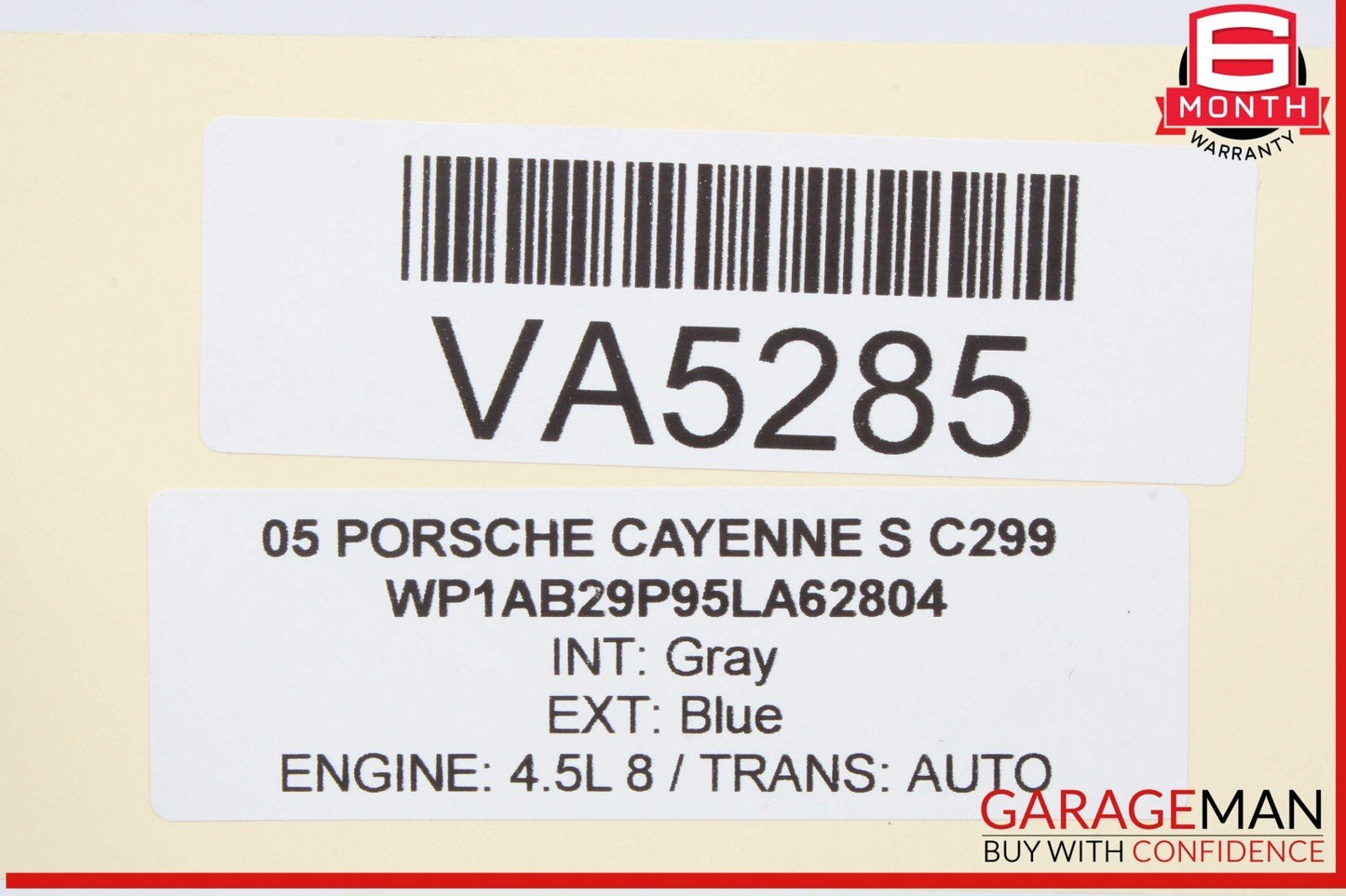03-10 Porsche Cayenne S 955 957 Front Left Driver Side Seat Control Module Unit