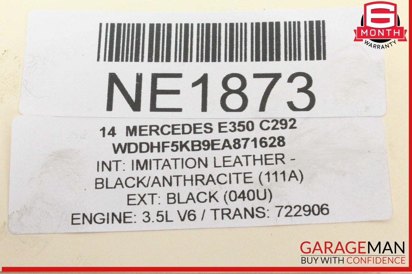12-15 Mercedes W212 E350 C350 3.5 V6 Engine Camshaft Cam Shaft A2760501847 OEM