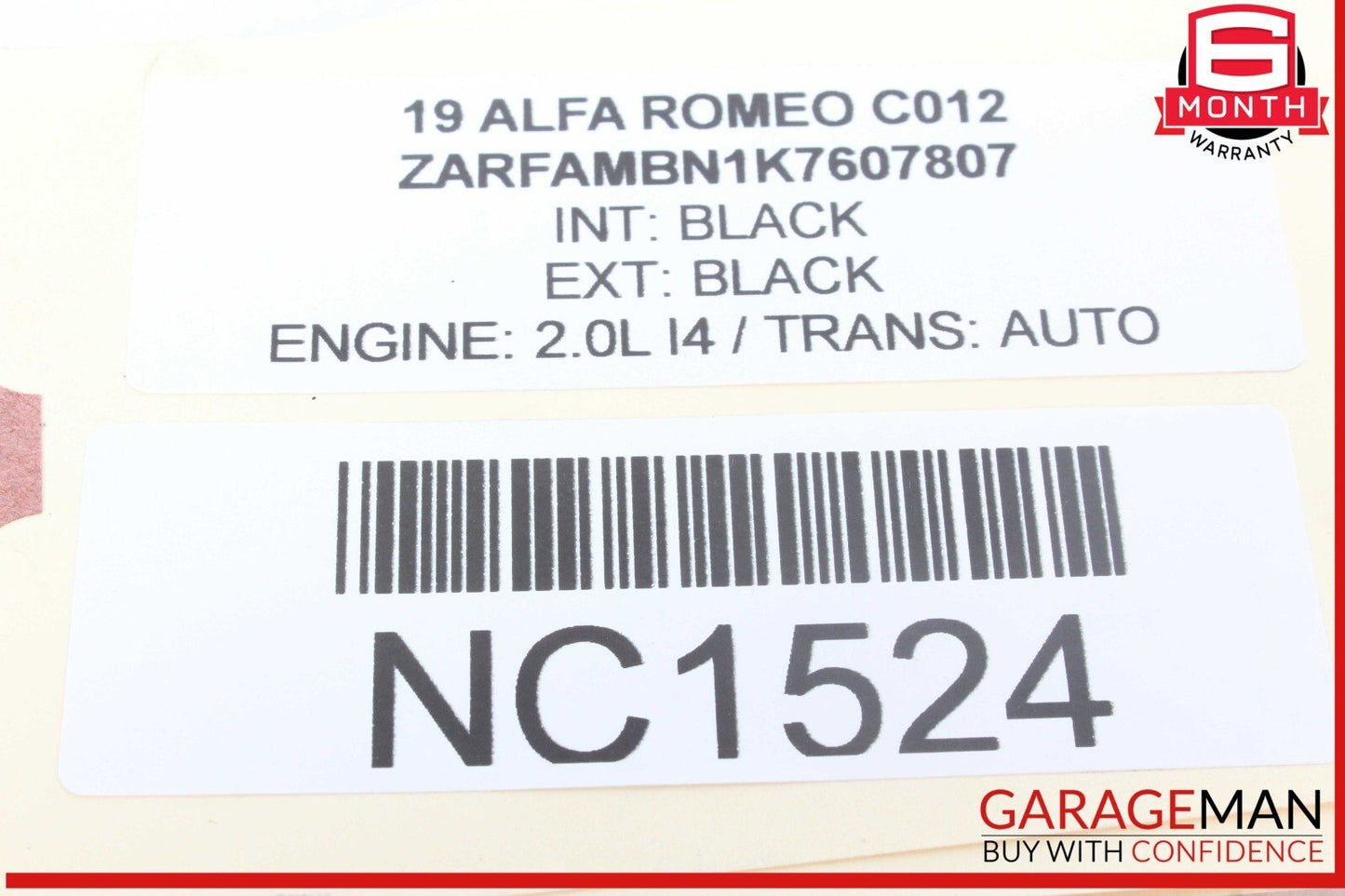 17-19 Alfa Romeo Giulia Radiator Electric Cooling Fan Blade Motor LW202001 OEM